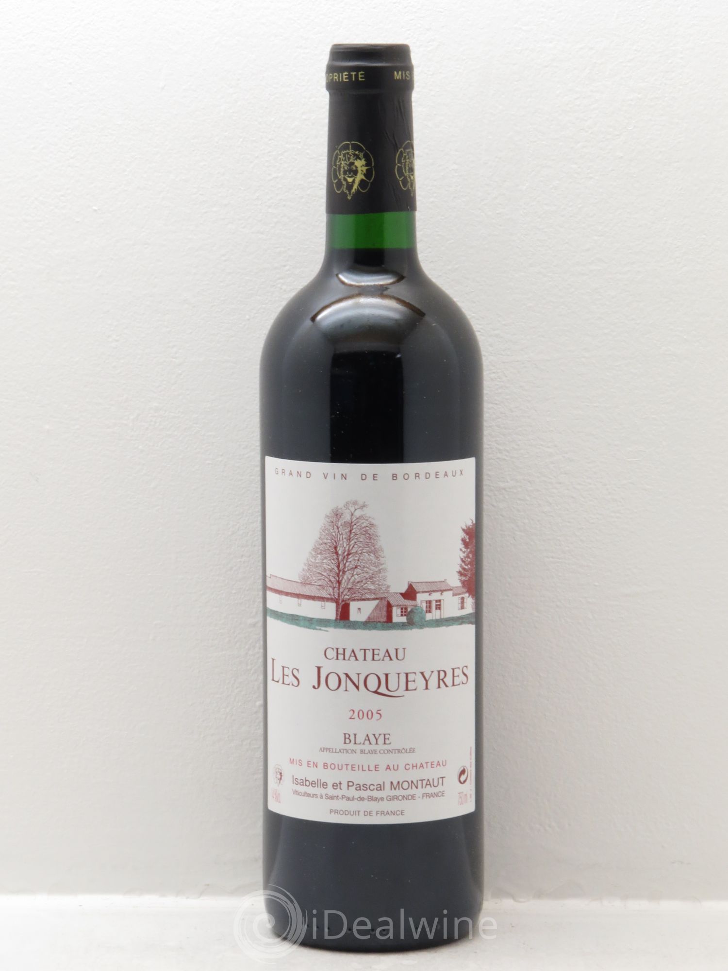 Bordeaux Château Les Jonqueyres 2005 - Posten von 6 Flaschen - 0