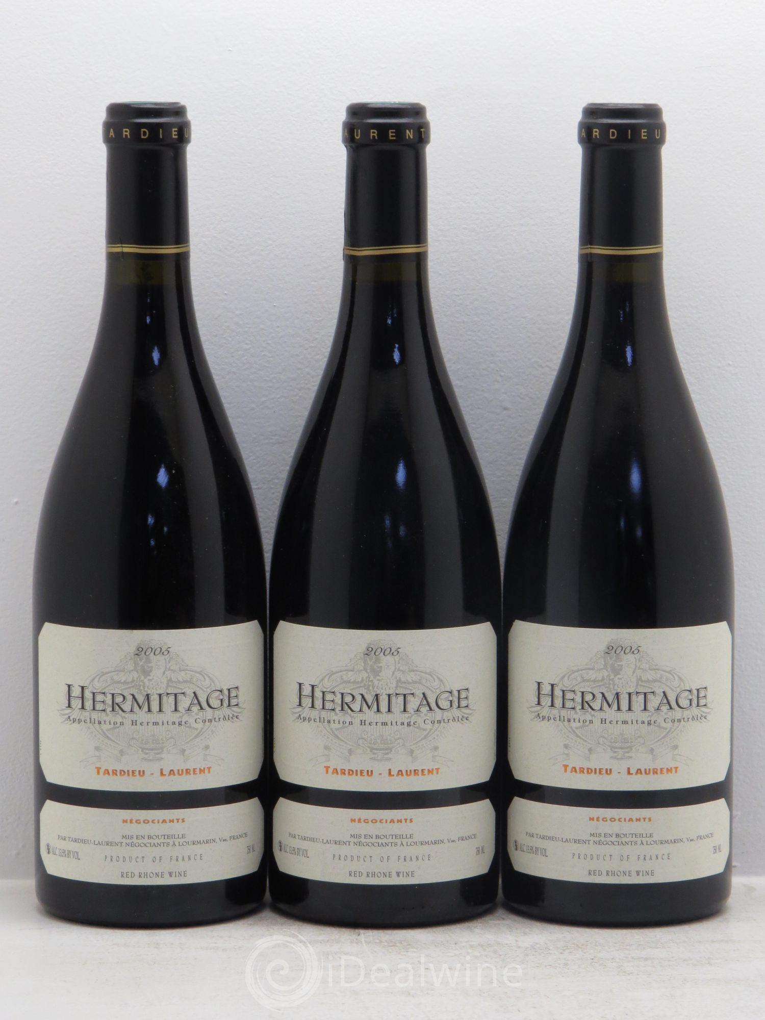 Hermitage Maison Tardieu-Laurent 2005 - Lot de 3 bouteilles - 0
