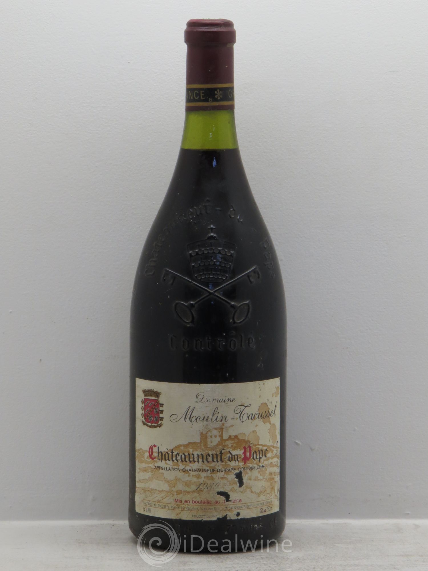 Châteauneuf-du-Pape Moulin de Tacussel 1989 - Posten von 1 Magnum - 0