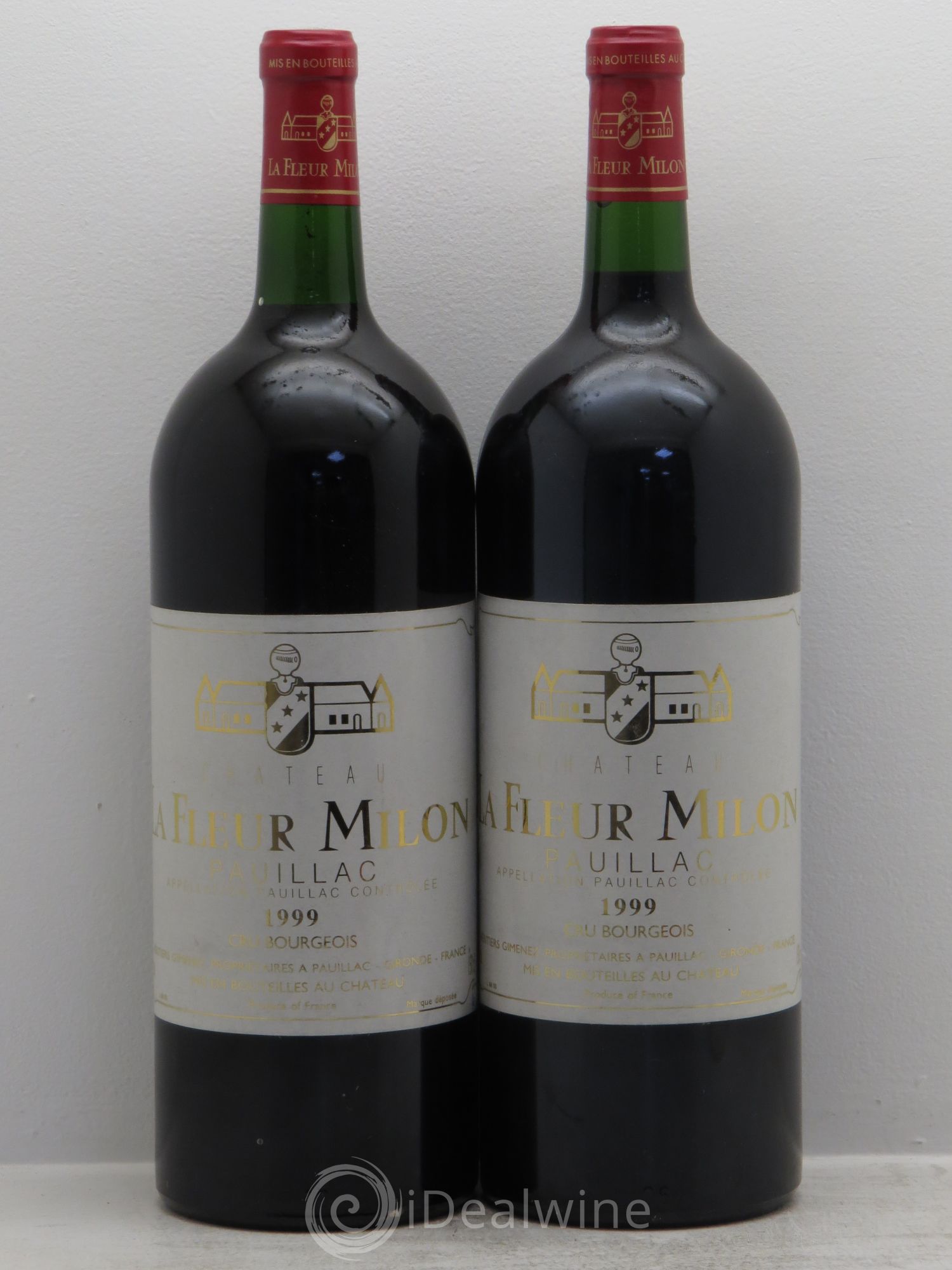 Château la Fleur Milon Cru Bourgeois 1999 - Lot de 2 magnums - 0
