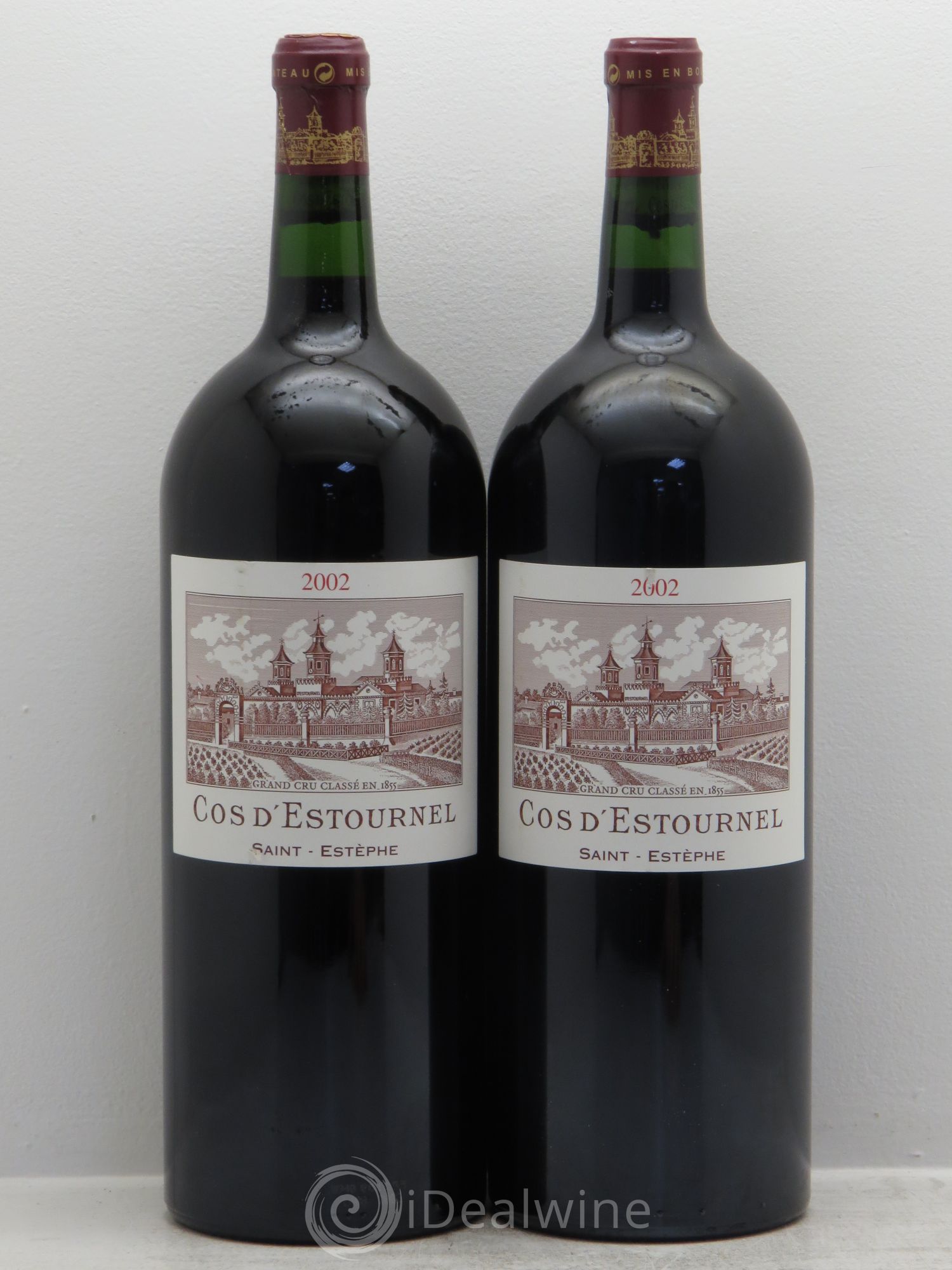 Cos d'Estournel 2ème Grand Cru Classé 2002 - Lot de 2 magnums - 0