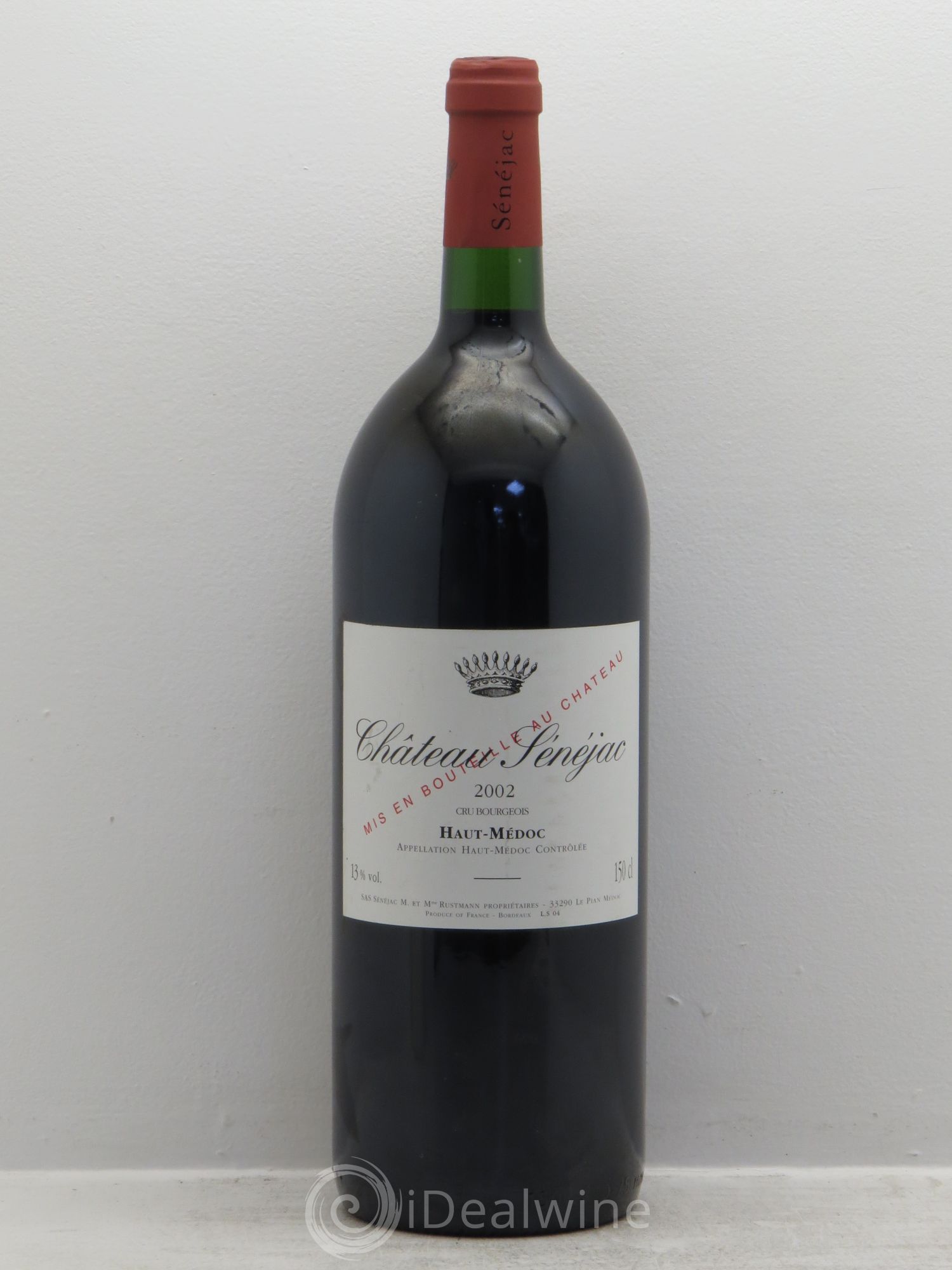Château Sénejac Cru Bourgeois 2002 - Lot de 1 magnum - 0