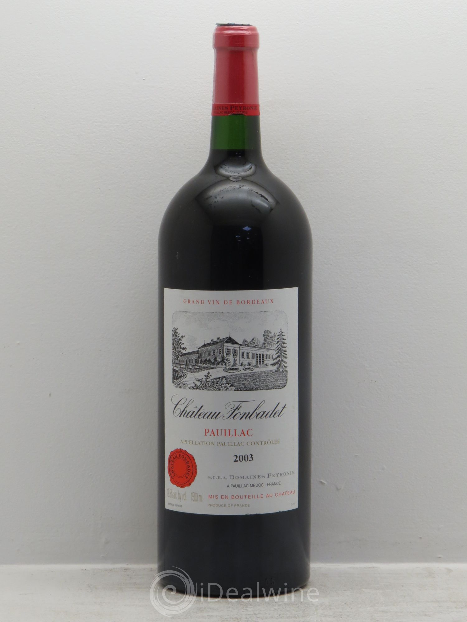 Château Fonbadet 2003 - Lot de 6 magnums - 0
