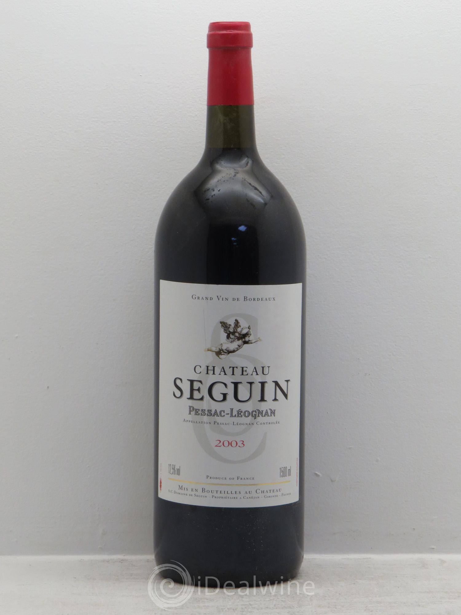 Bordeaux Château Seguin 2003 - Lot de 6 magnums - 0