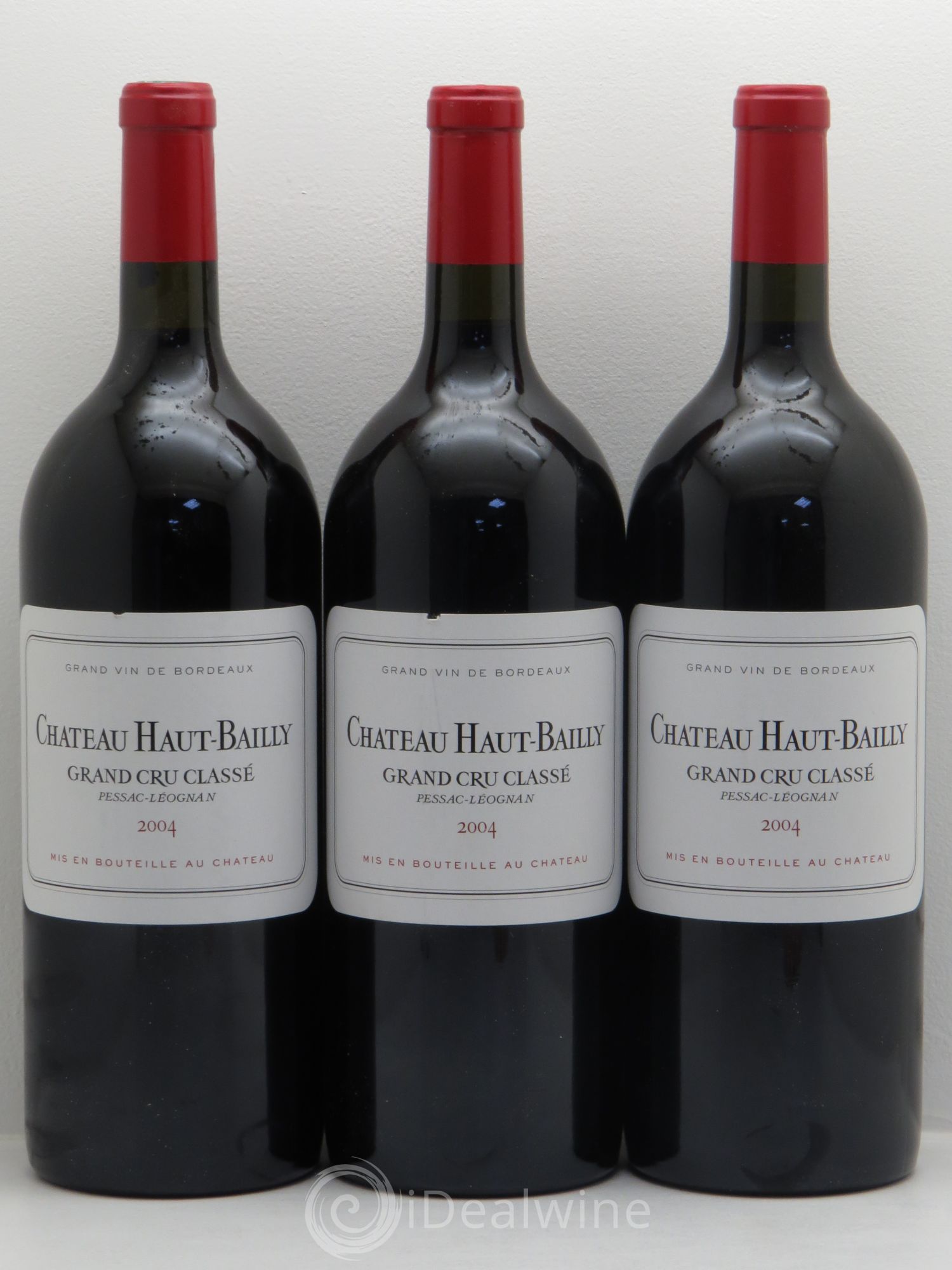 Château Haut-Bailly Cru Classé de Graves 2004 - Lot de 3 magnums - 0
