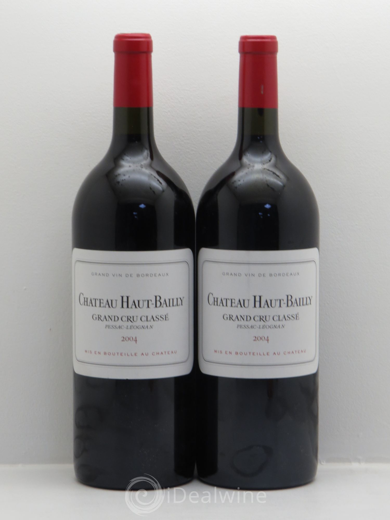 Château Haut-Bailly Cru Classé de Graves 2004 - Lot de 2 magnums - 0