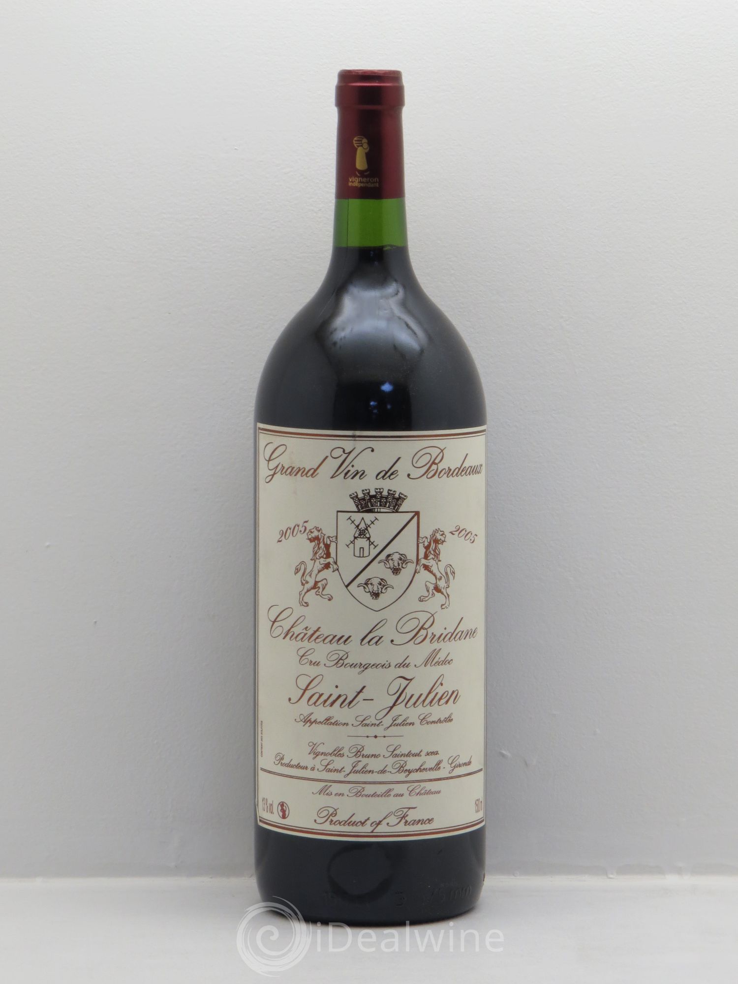 Château la Bridane Cru Bourgeois 2005 - Lot de 6 magnums - 0