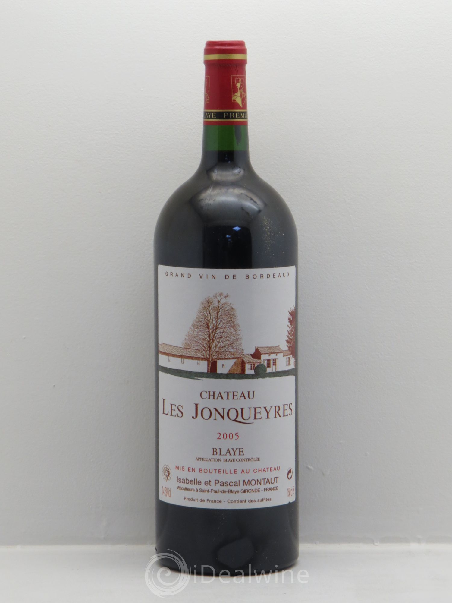 Bordeaux Château Les Jonqueyres 2005 - Posten von 6 Magnum - 0