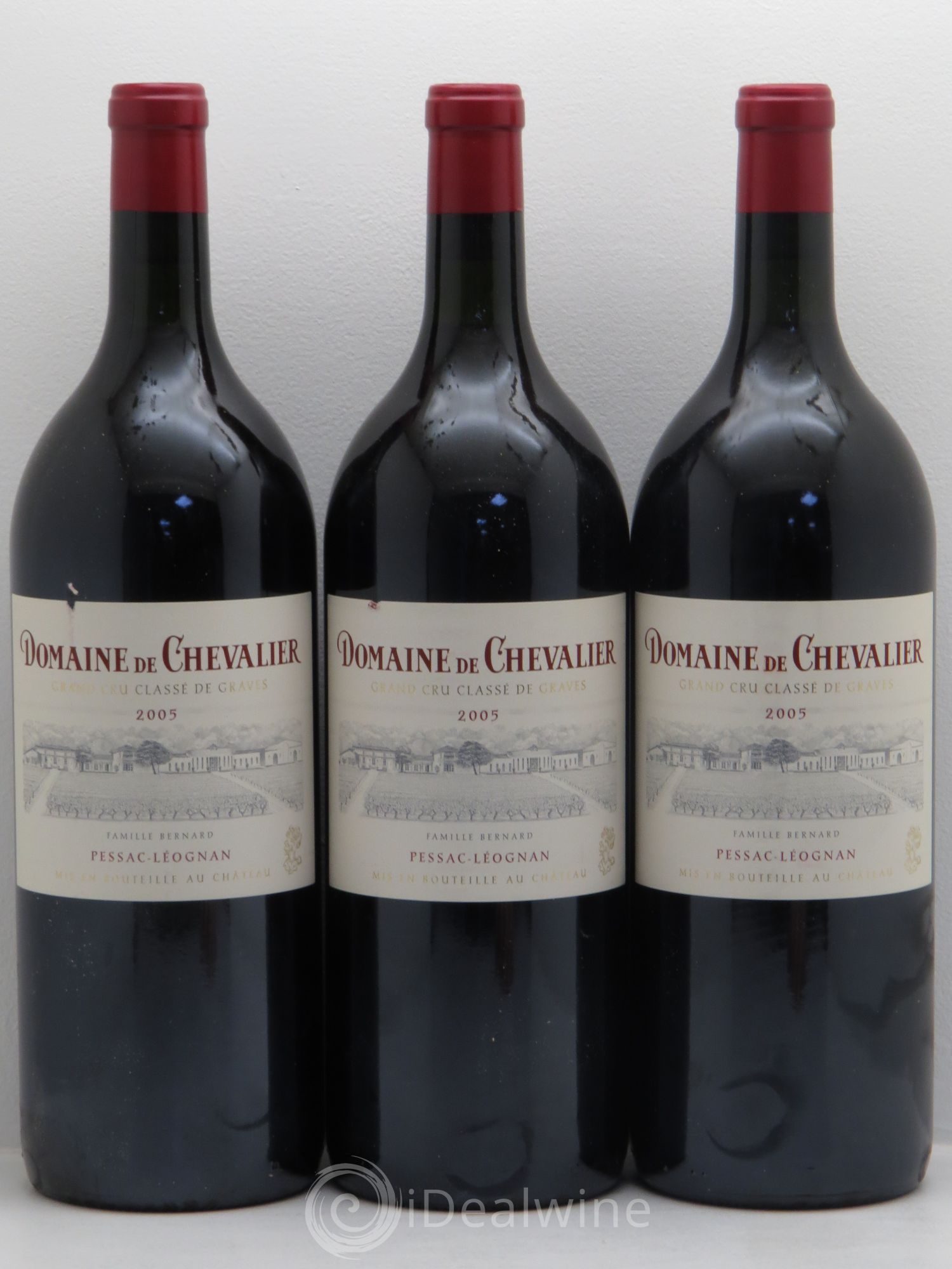 Domaine de Chevalier Cru Classé de Graves 2005 - Lot de 3 magnums - 0