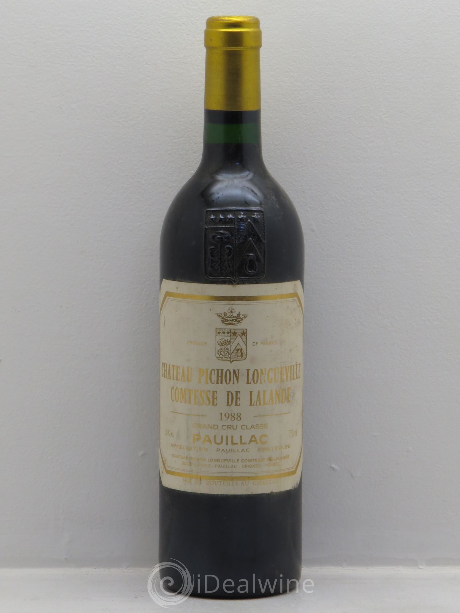 Château Pichon Longueville Comtesse de Lalande 2ème Grand Cru Classé 1988 - Lot de 1 bouteille - 0