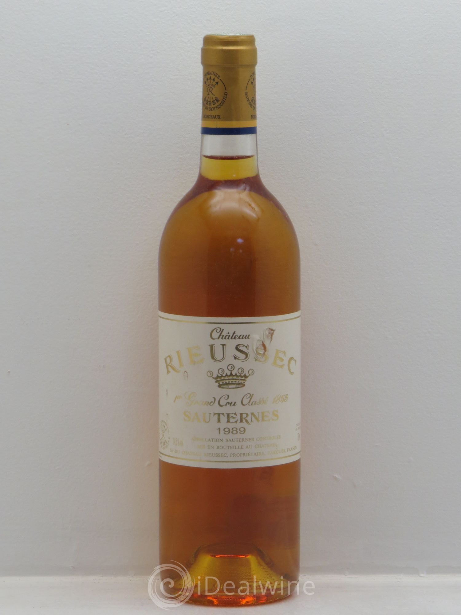 Château Rieussec 1er Grand Cru Classé 1989 - Posten von 1 Flasche - 0