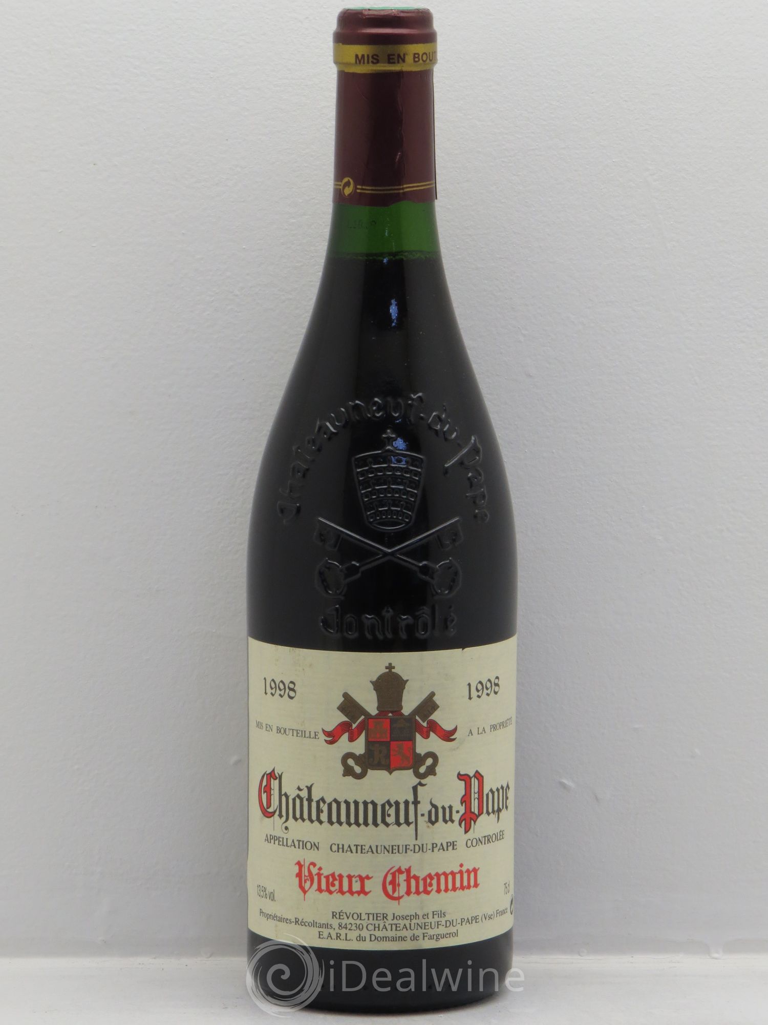 Châteauneuf-du-Pape Vieux Chemin 1998 - Lot de 1 bouteille - 0
