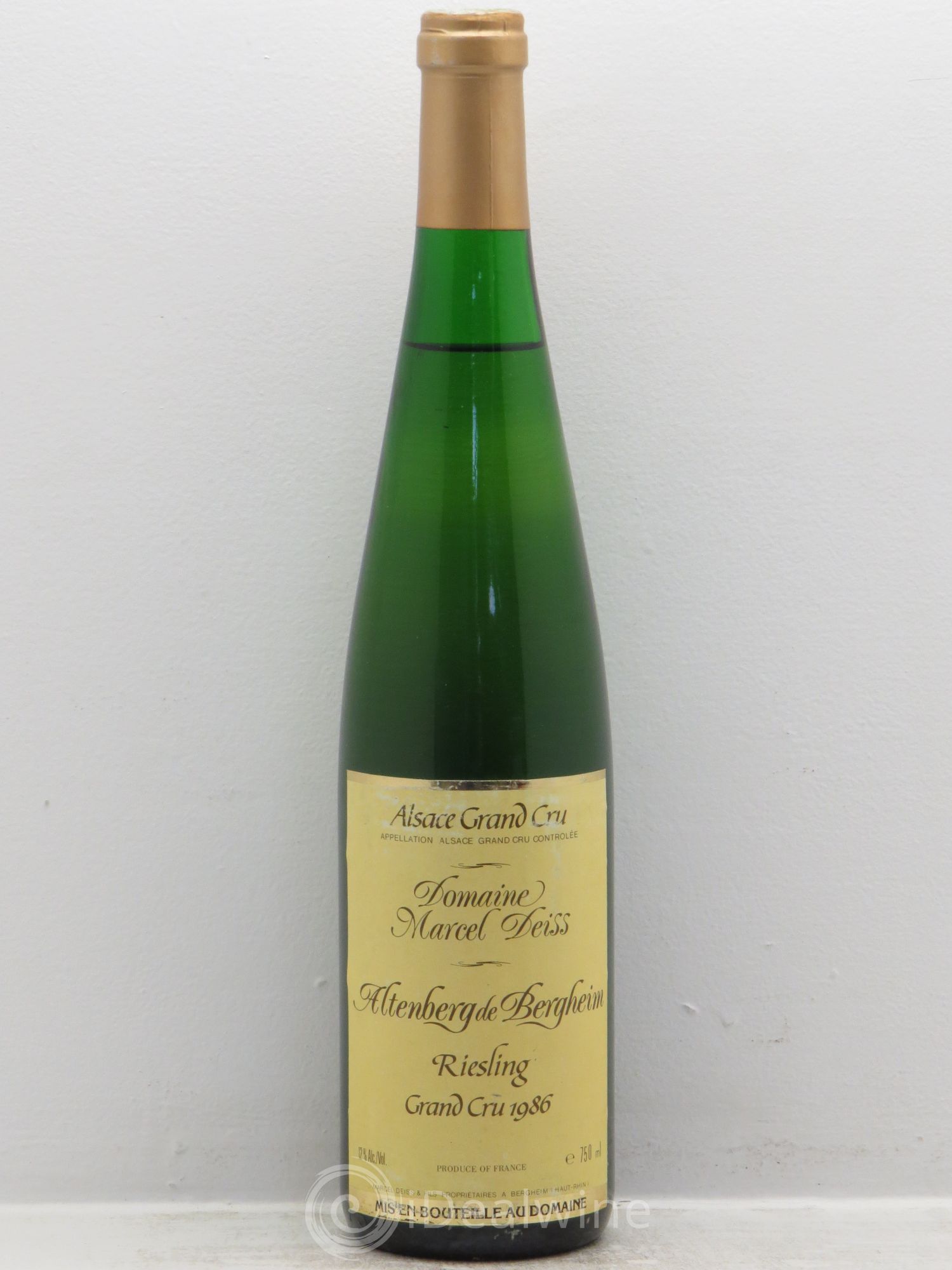 Alsace Grand Cru Altenberg de Bergheim Marcel Deiss (Domaine) 1986 - Lotto di 1 bottiglia - 0