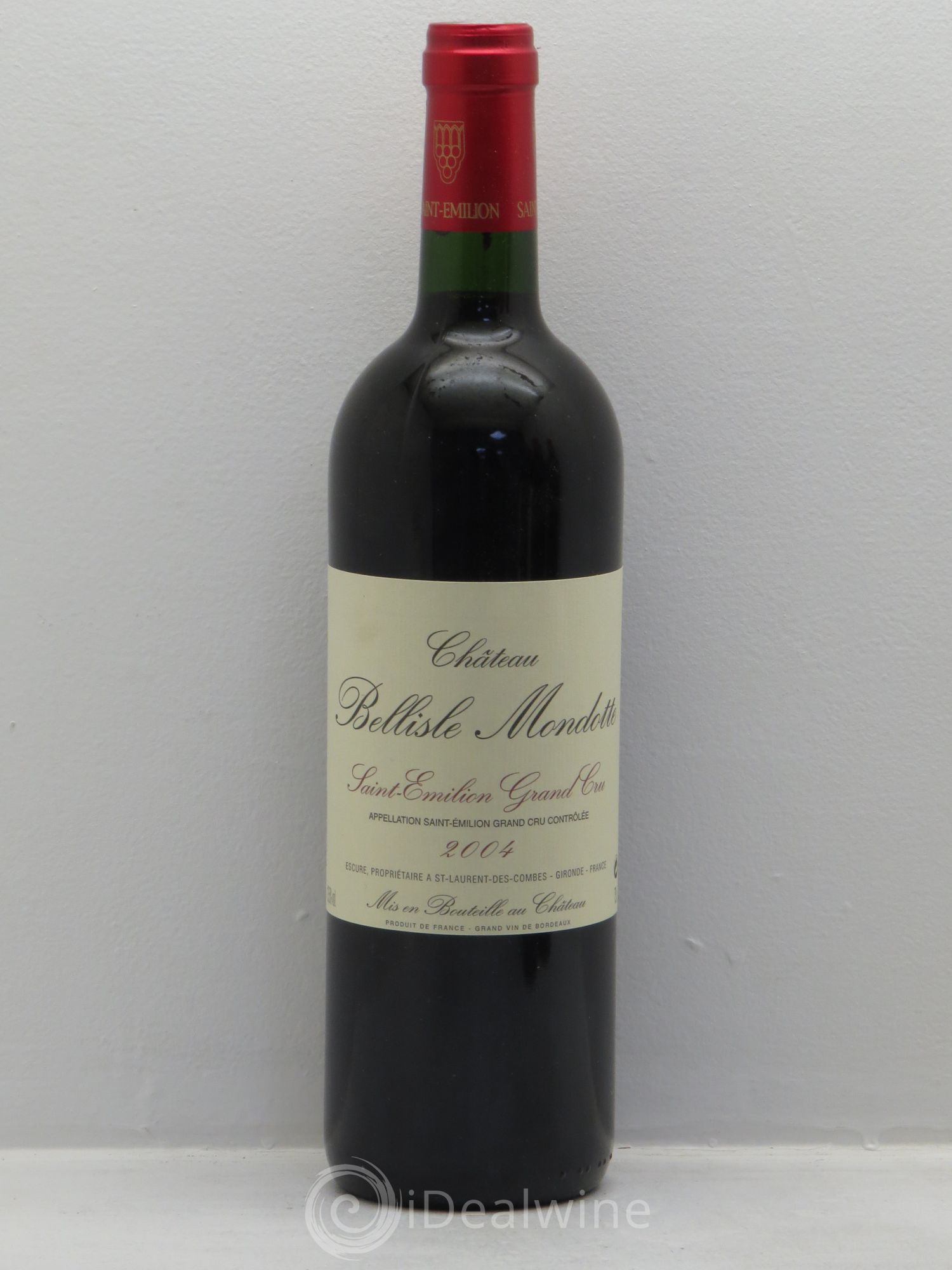Château Bellisle Mondotte 2004 - Lot de 6 bouteilles - 0