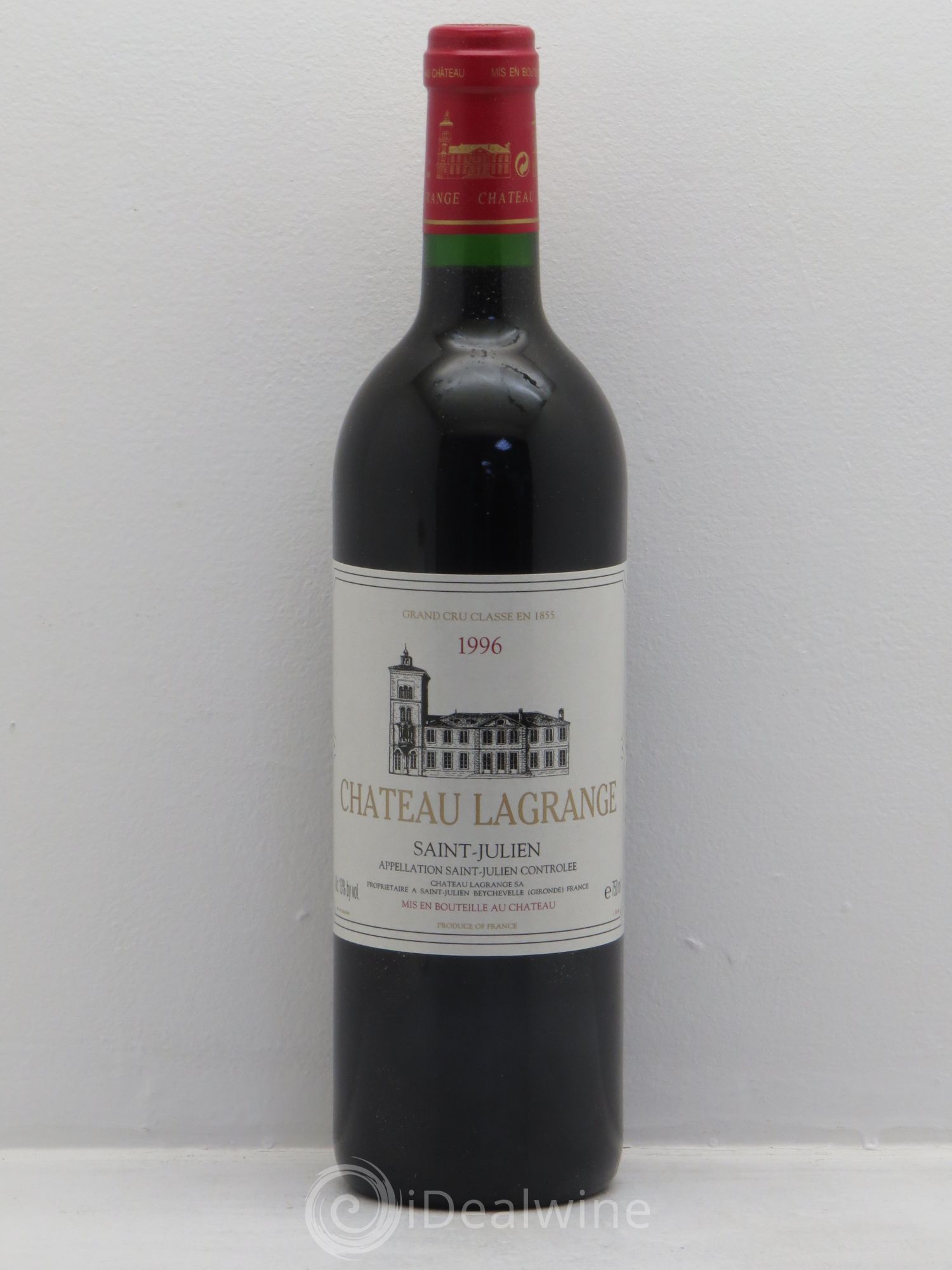 Château Lagrange 3ème Grand Cru Classé 1996 - Lot de 6 bouteilles - 0
