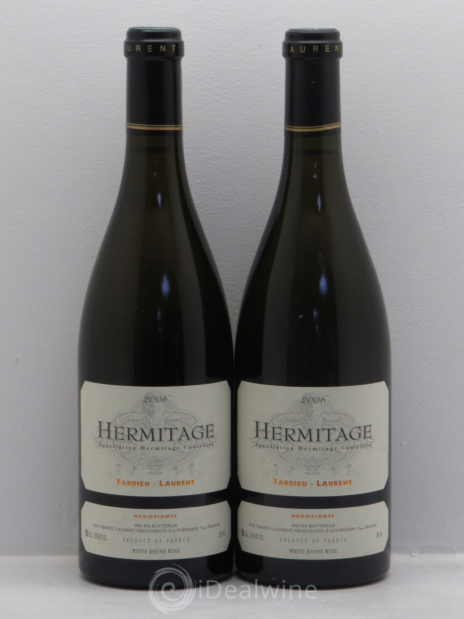 Hermitage Tardieu-Laurent Famille Tardieu 2006 - Lot de 2 bouteilles - 0