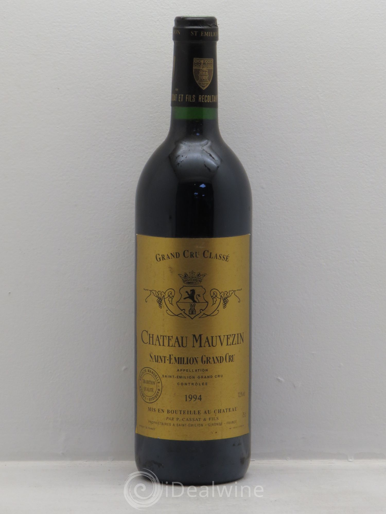 Château Mauvezin 1994 - Lot de 1 bouteille - 0
