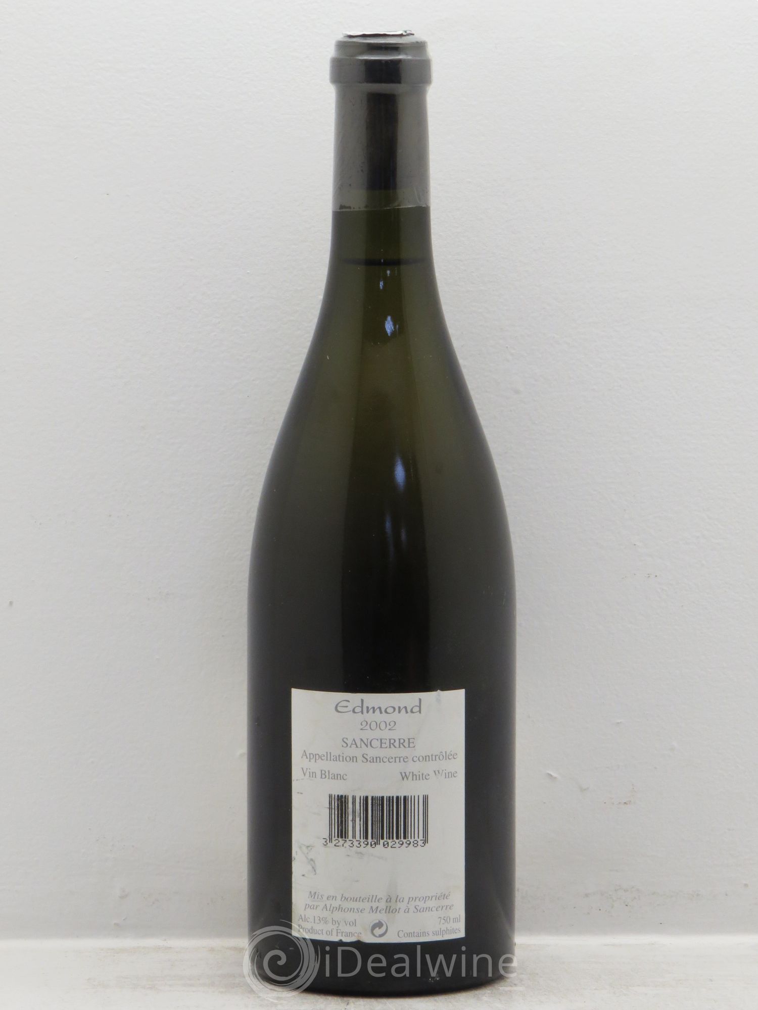 Sancerre Cuvée Edmond Alphonse Mellot 2002 - Lot de 1 bouteille - 1