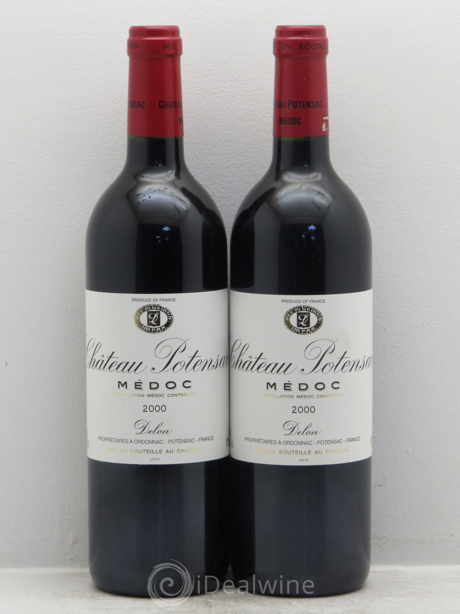 Château Potensac 2000 - Lot de 2 bouteilles - 0