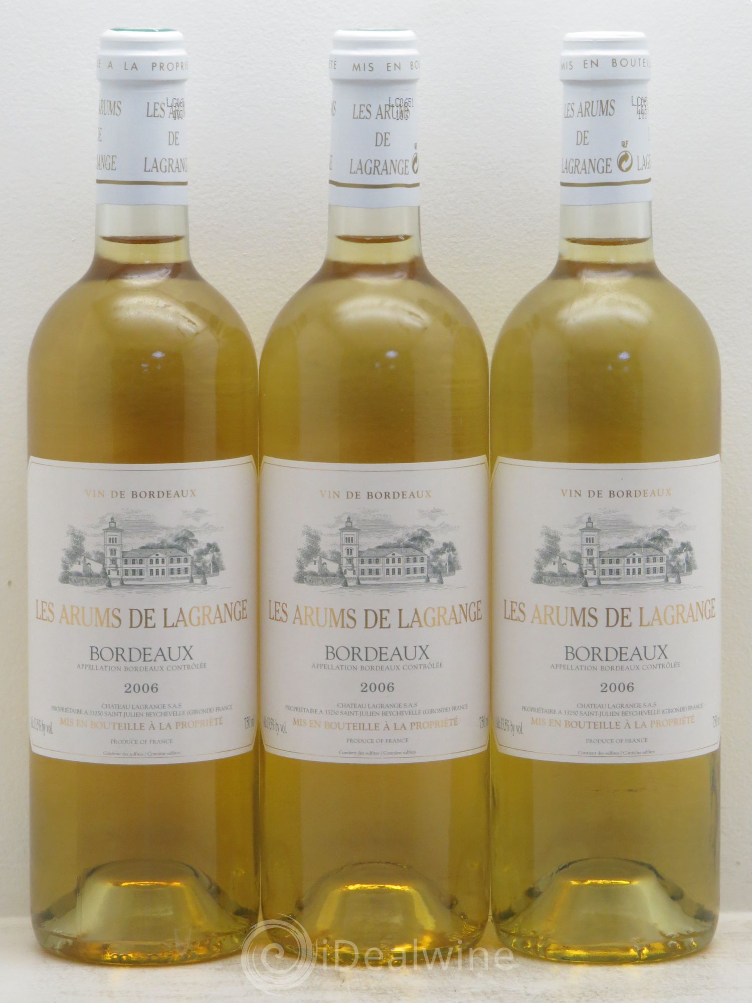 Bordeaux Arums de Lagrange 2006 - Posten von 3 Flaschen - 0