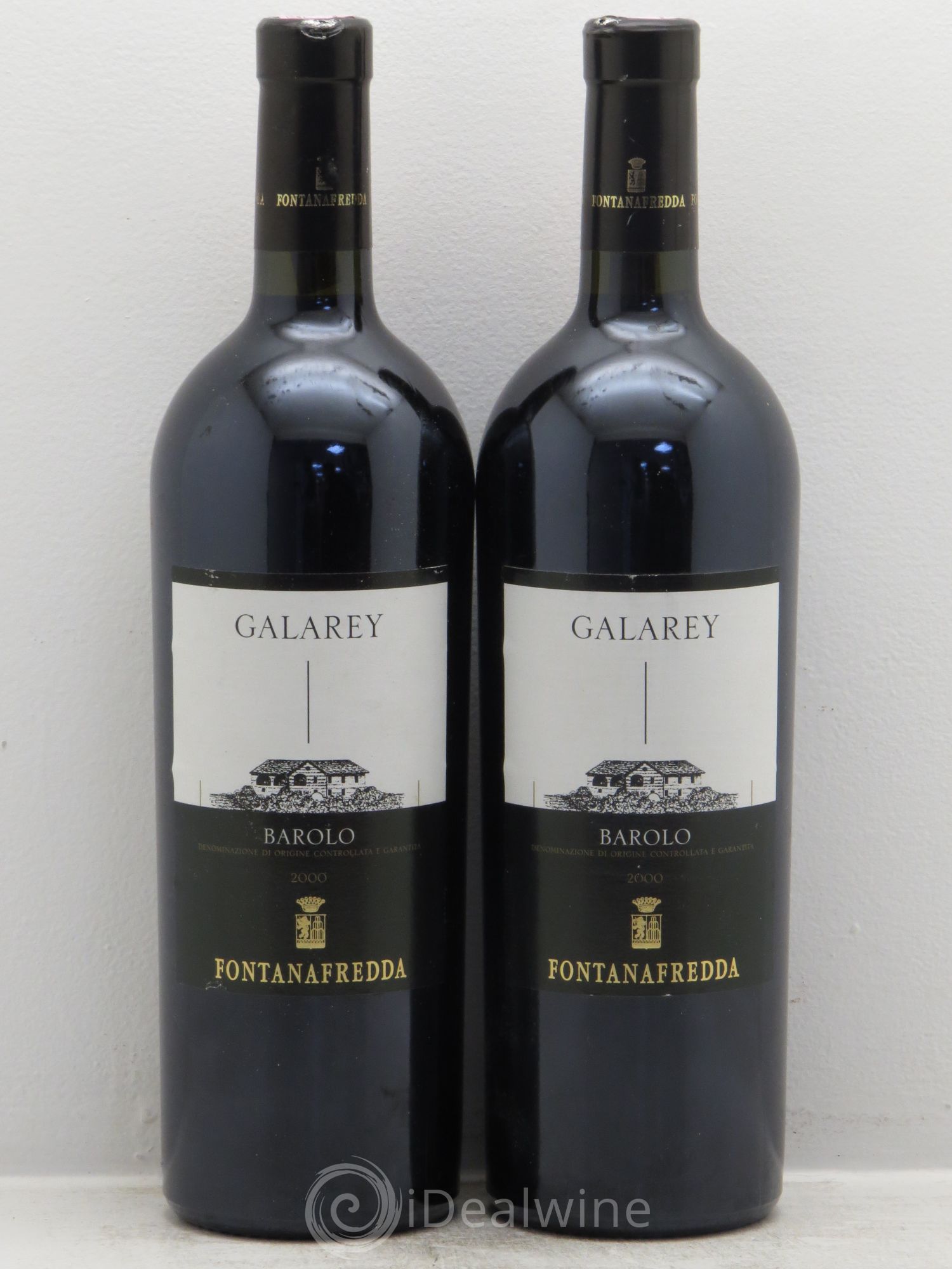 Barolo De Fontana Fredda Galarey 2000 - Posten von 2 Flaschen - 0