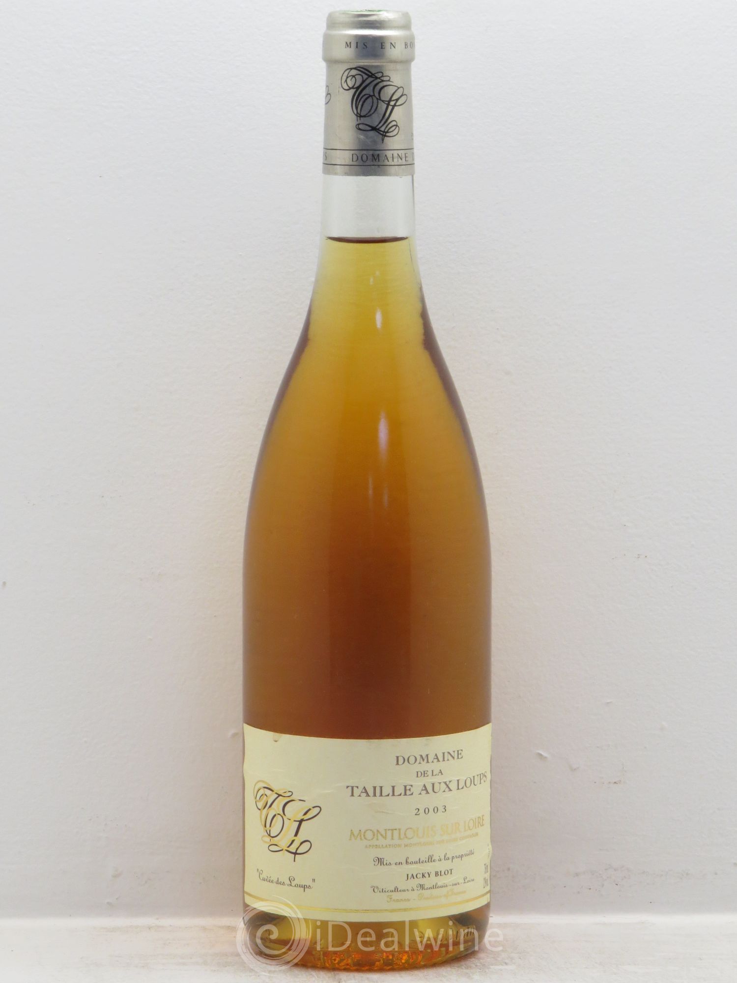 Montlouis-sur-Loire Cuvée des loups Jacky Blot 2003 - Lotto di 1 bottiglia - 0