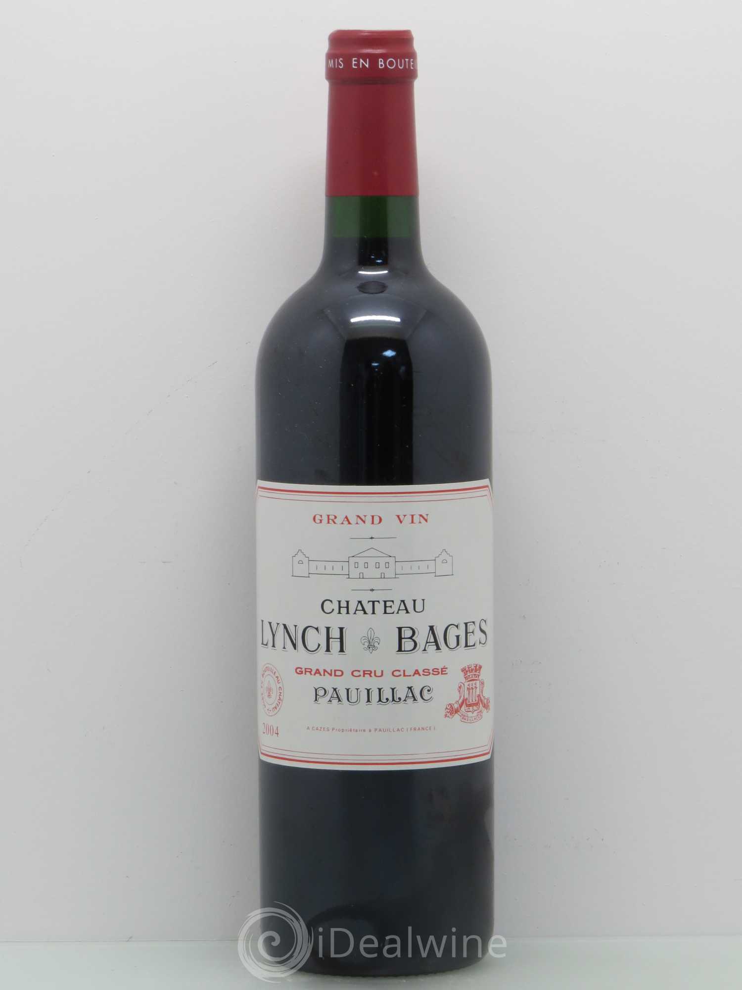 Château Lynch Bages 5ème Grand Cru Classé 2004 - Lot de 1 bouteille - 0