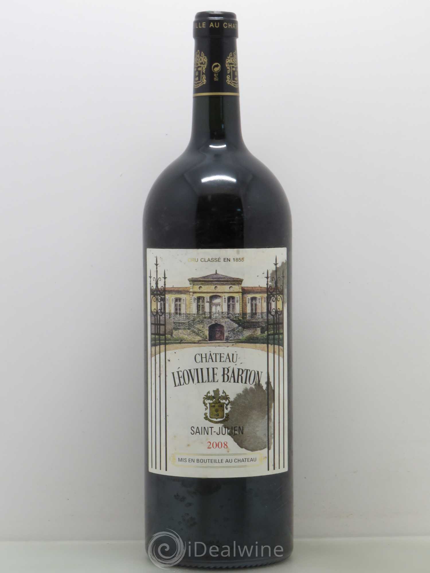 Château Léoville Barton 2ème Grand Cru Classé 2008 - Lot de 1 magnum - 0