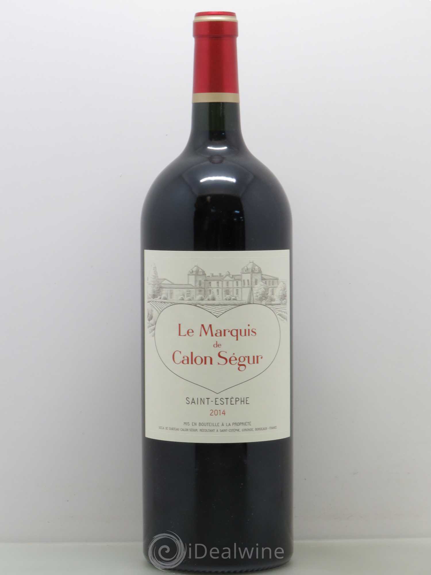 Saint-Estèphe Le Marquis de Calon Ségur 2014 - Posten von 1 Magnum - 0