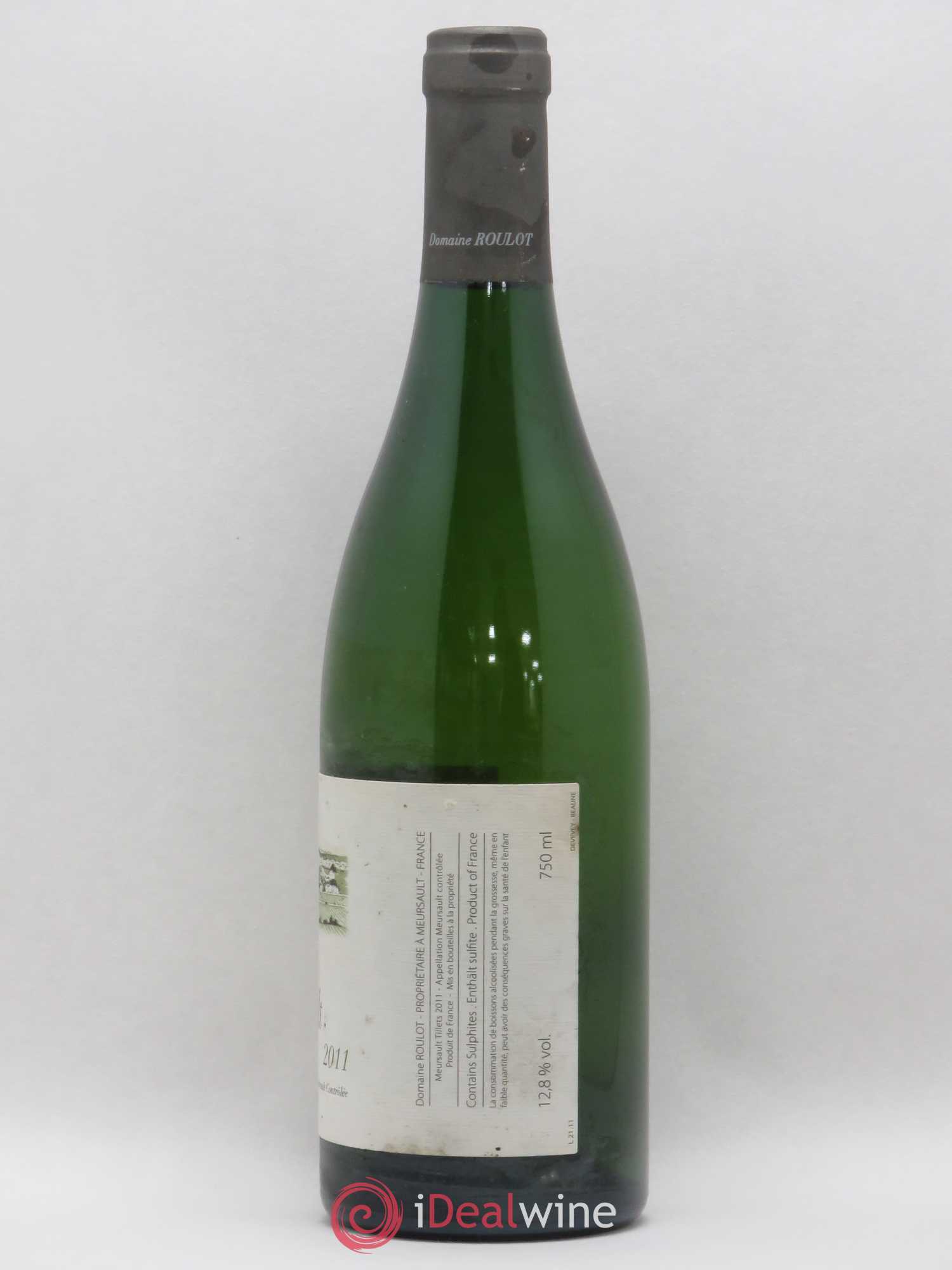 Meursault Les Tillets Roulot (Domaine) 2011 - Lot de 1 bouteille - 1