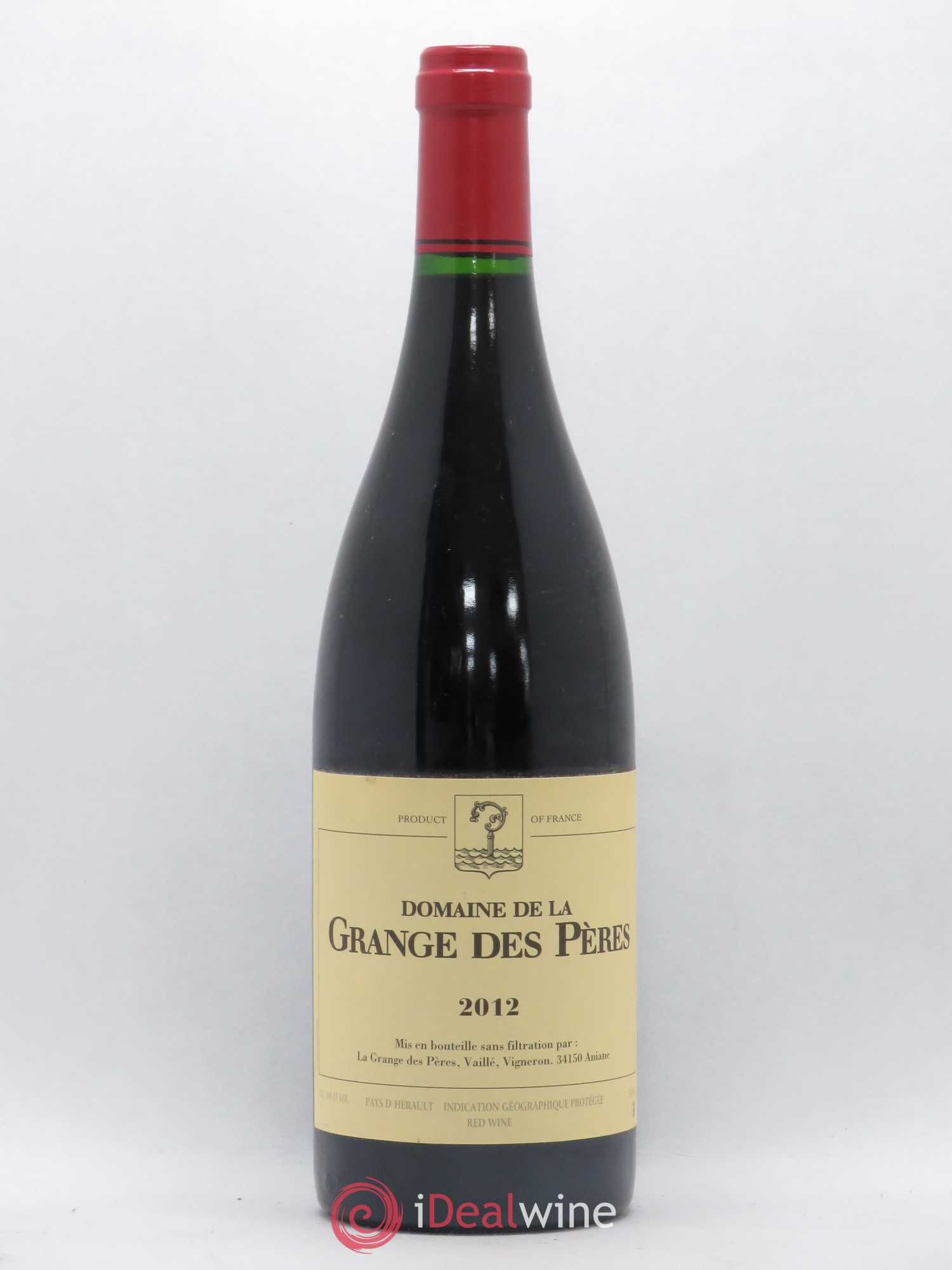 Pays d'Hérault Grange des Pères Laurent Vaillé 2012 - Lot de 1 bouteille - 0