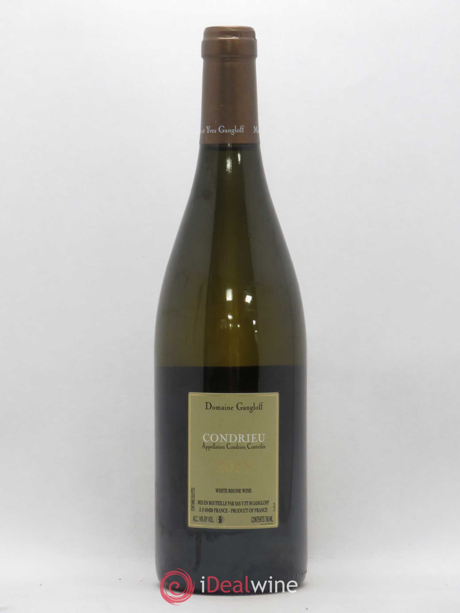 Condrieu Domaine Gangloff (Domaine) 2015 - Lot de 1 bouteille - 1