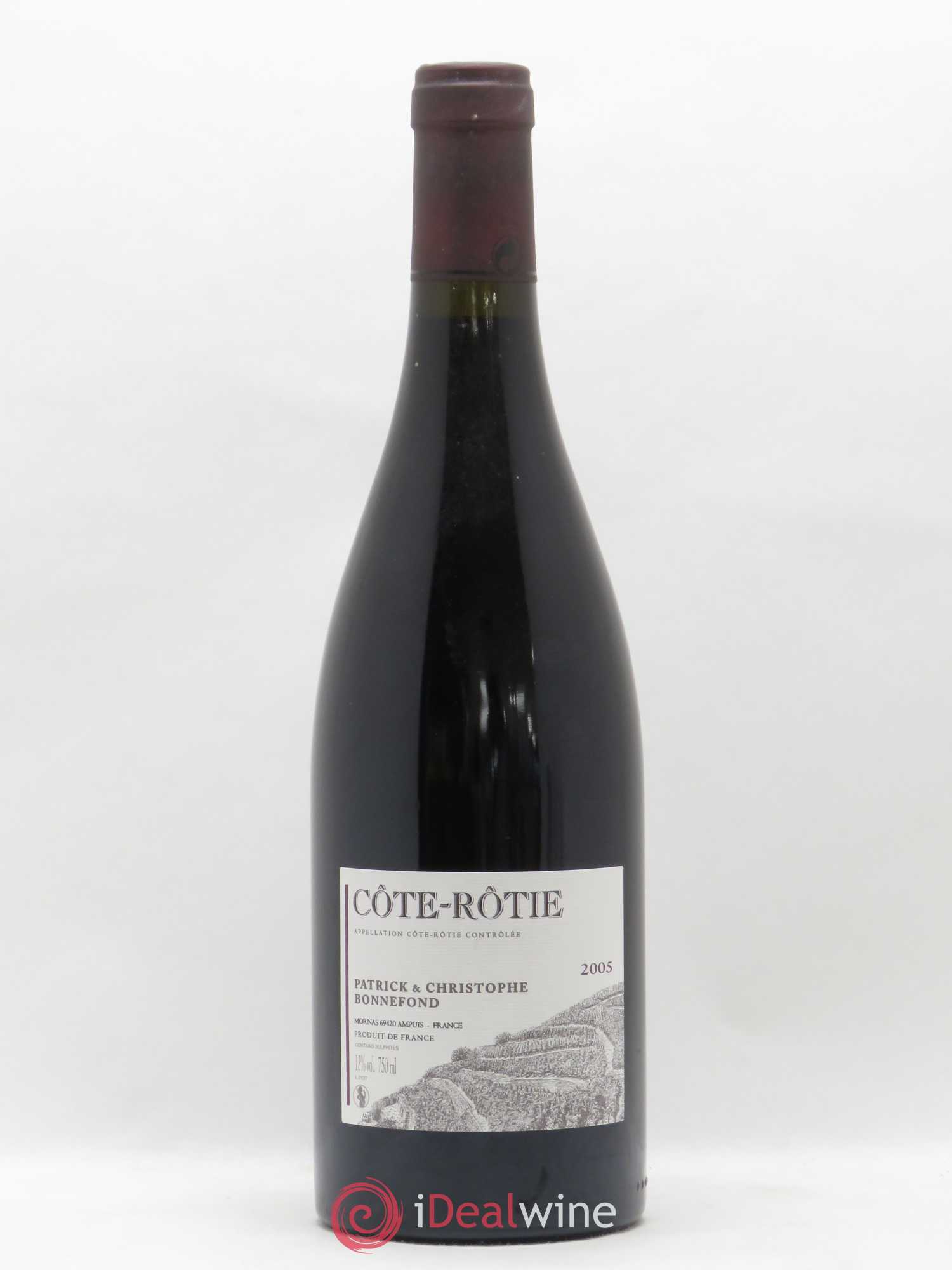 Côte-Rôtie Domaine Bonnefond 2005 - Posten von 1 Flasche - 0