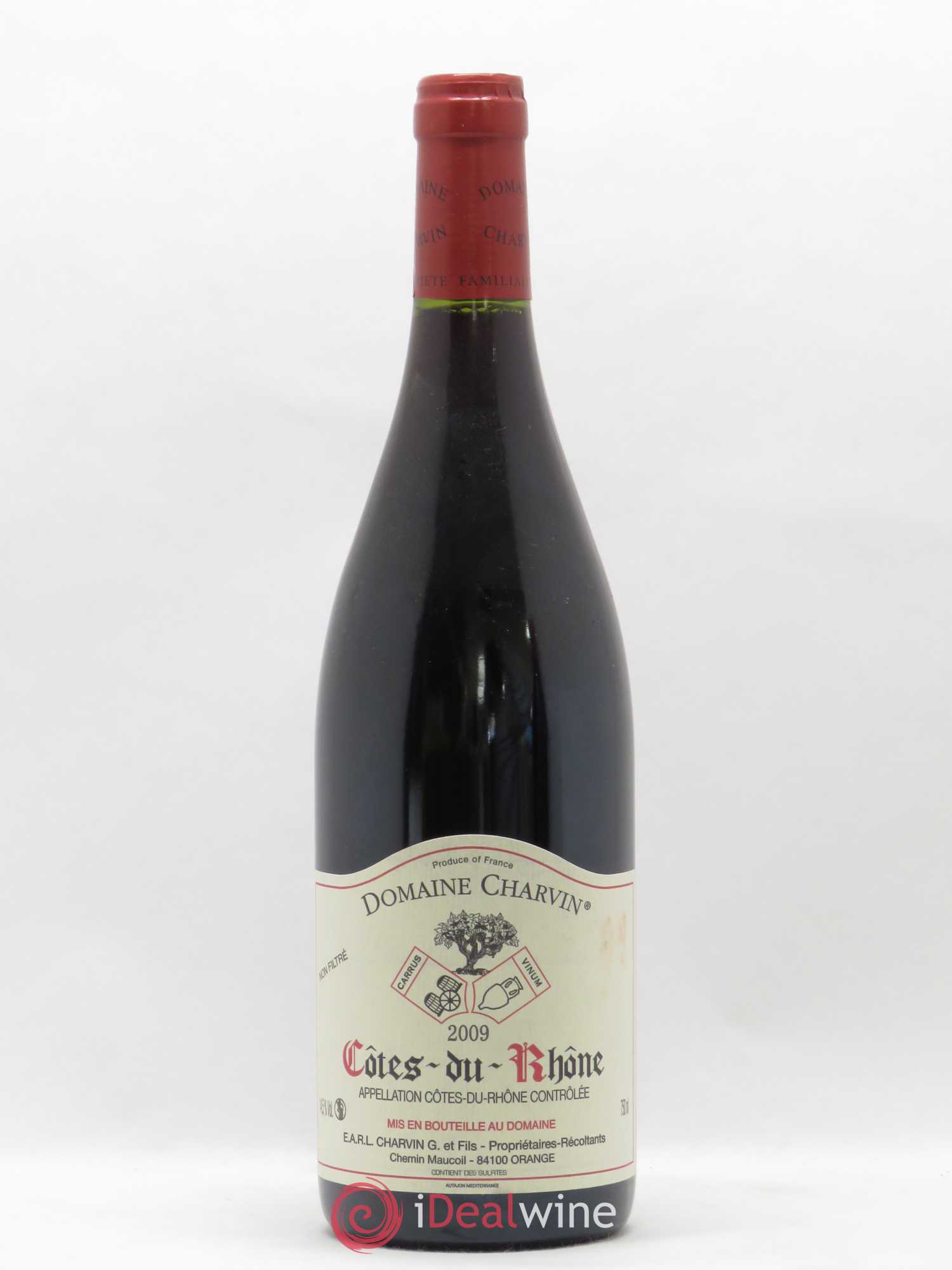 Côtes-du-Rhône Charvin (Domaine) 2009 - Lot de 1 bouteille - 0