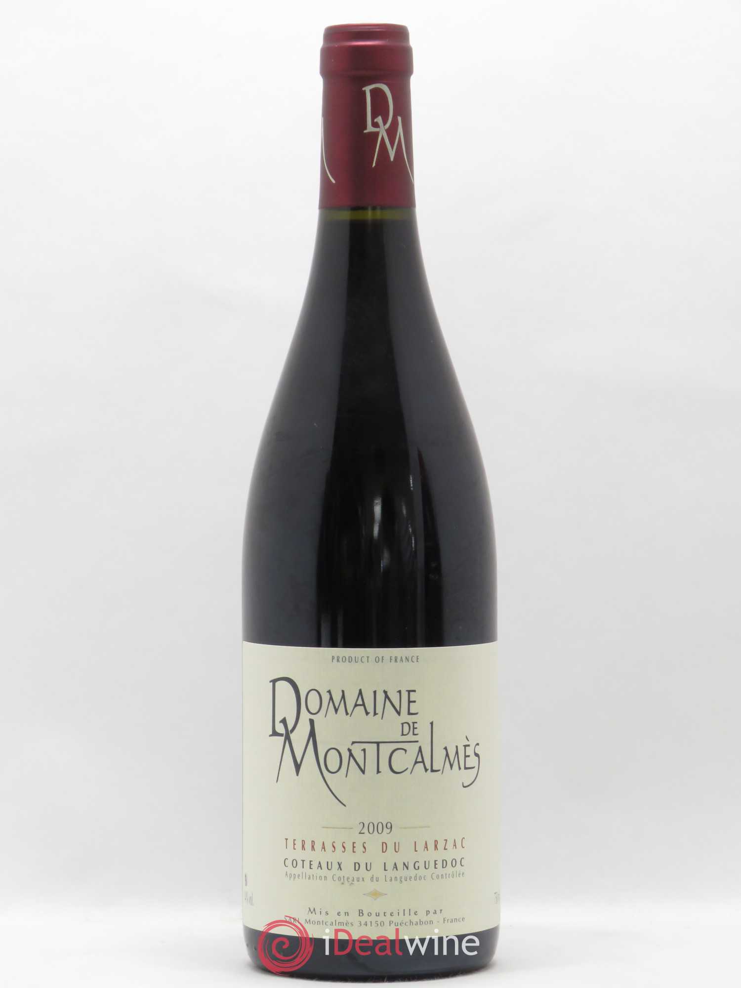 Terrasses du Larzac Domaine de Montcalmès Frédéric Pourtalié 2009 - Lot de 1 bouteille - 0