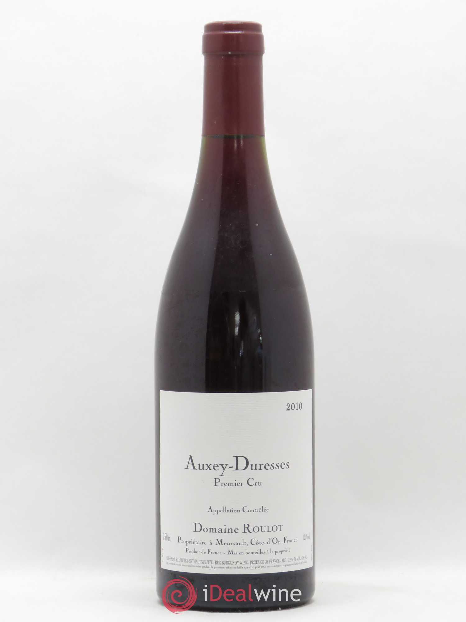 Auxey-Duresses 1er Cru Roulot (Domaine) 2010 - Lot de 1 bouteille - 0