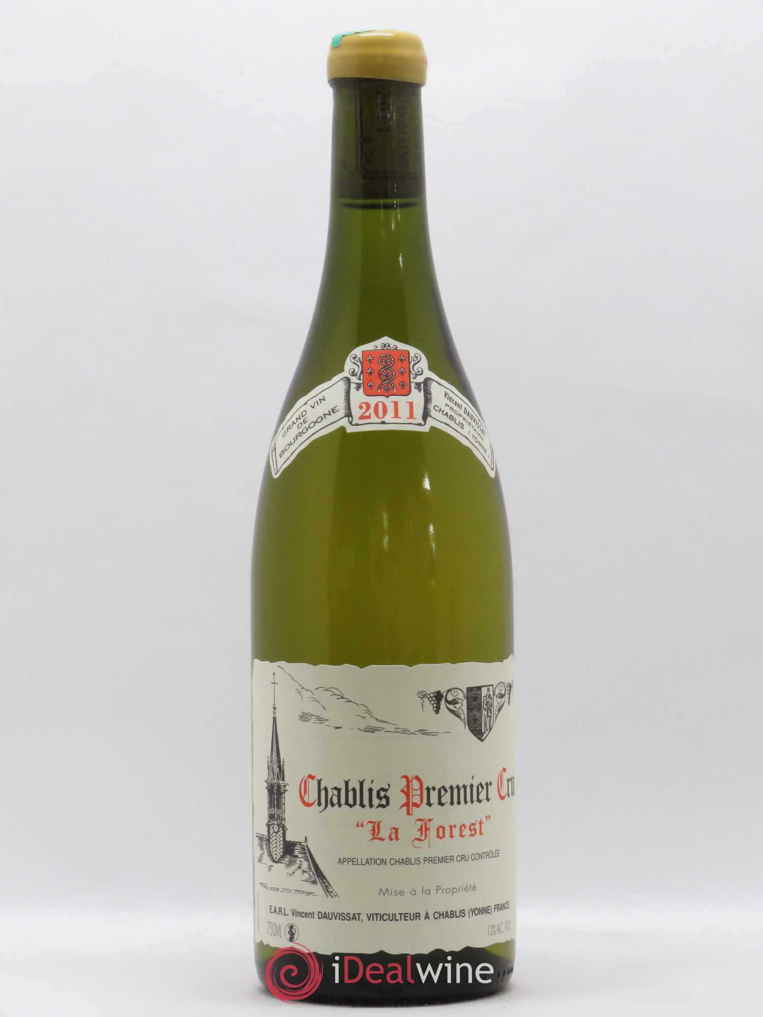 Chablis 1er Cru La Forest Vincent Dauvissat (Domaine) 2011 - Lot de 1 bouteille - 0