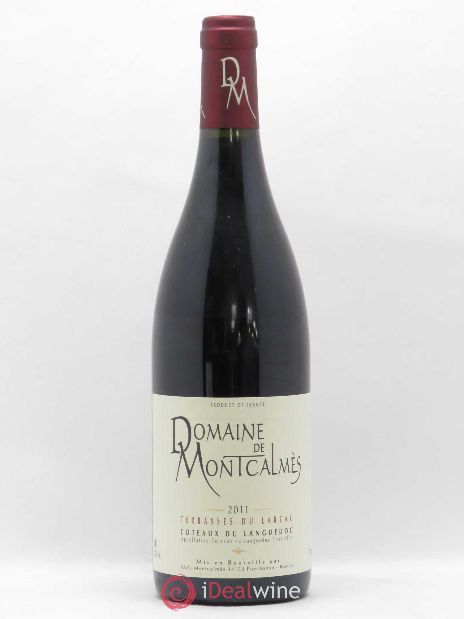 Terrasses du Larzac Domaine de Montcalmès Frédéric Pourtalié 2011 - Lot de 1 bouteille - 0