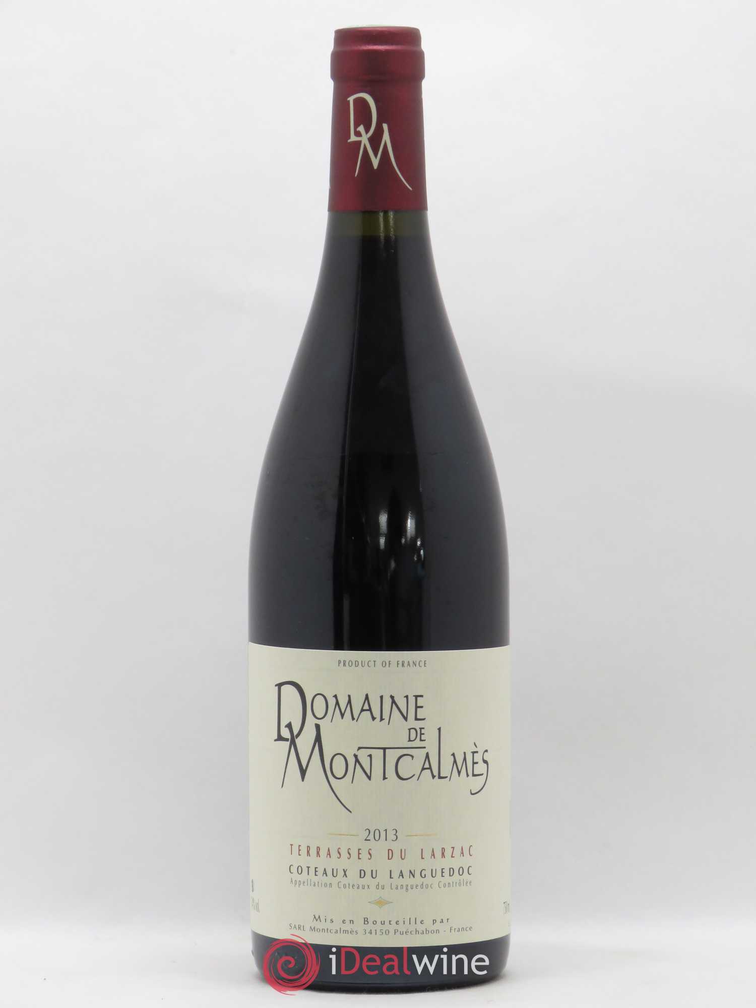 Terrasses du Larzac Domaine de Montcalmès Frédéric Pourtalié 2013 - Lot de 1 bouteille - 0