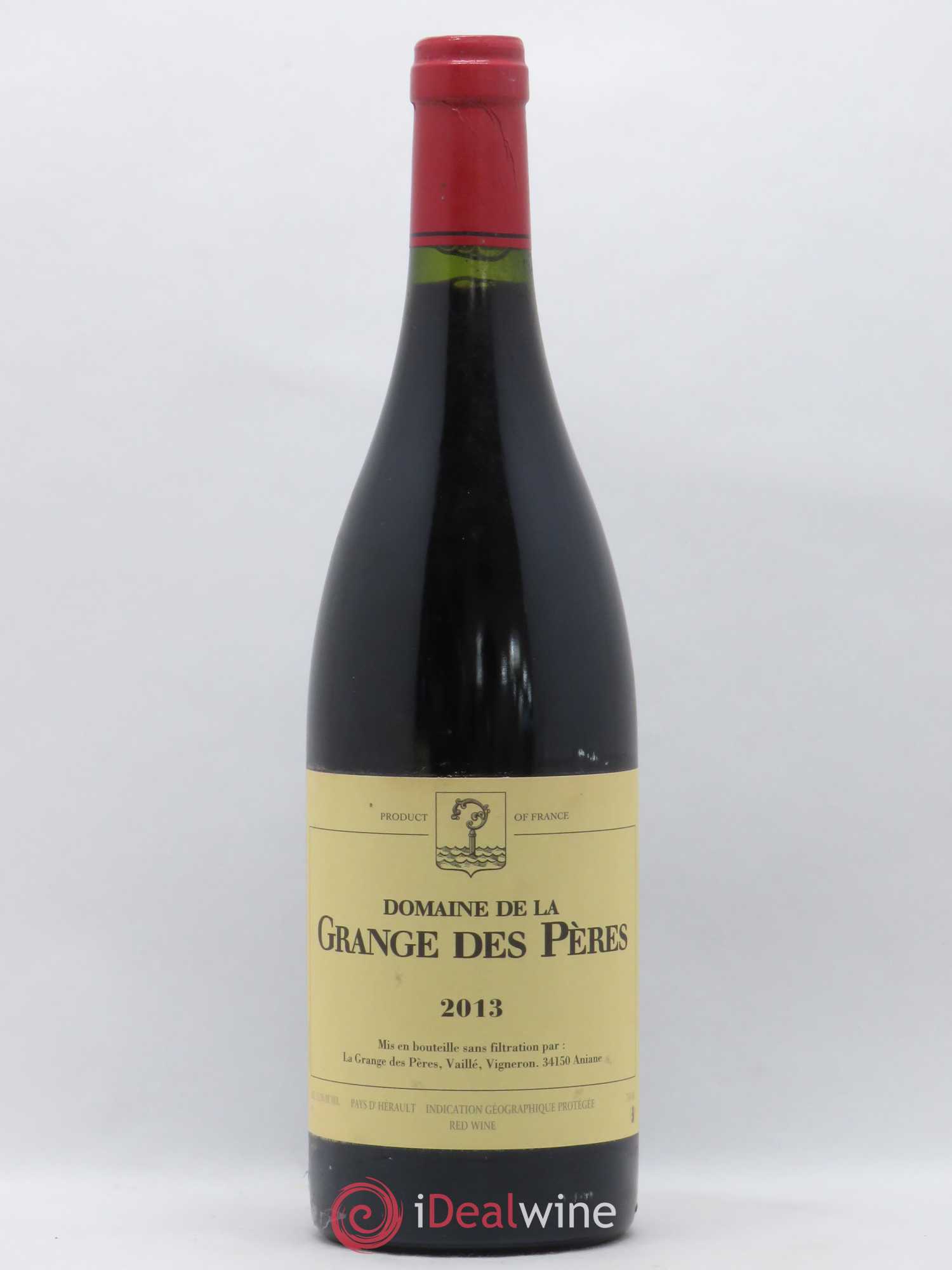 Pays d'Hérault Grange des Pères Laurent Vaillé 2013 - Lot de 1 bouteille - 0