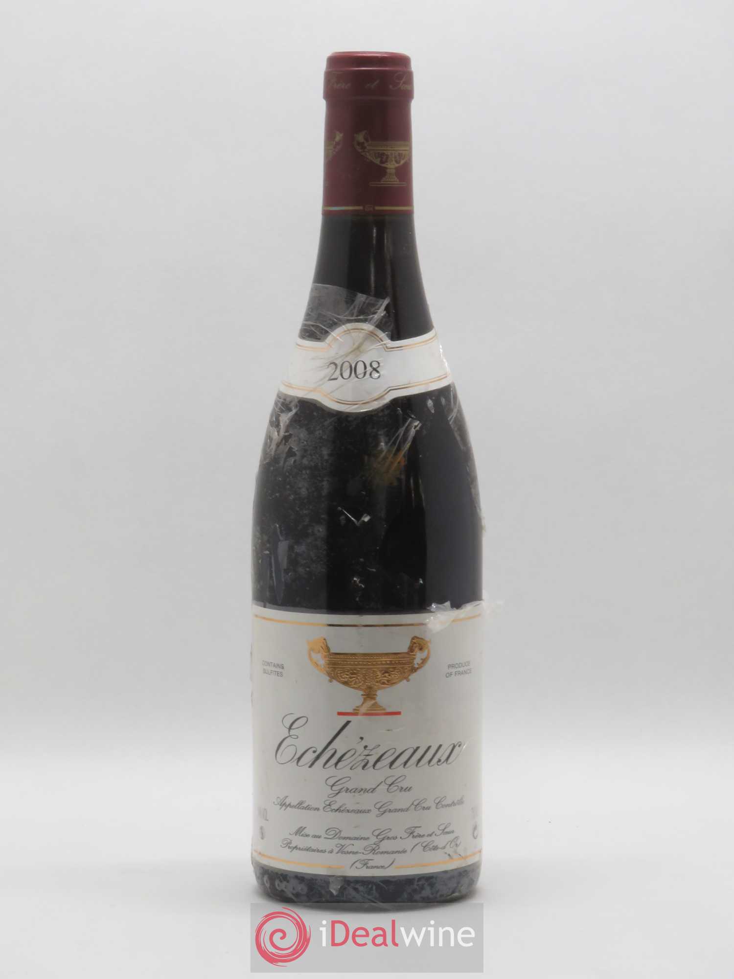 Echezeaux Grand Cru Gros Frère & Soeur 2008 - Lot de 1 bouteille - 0