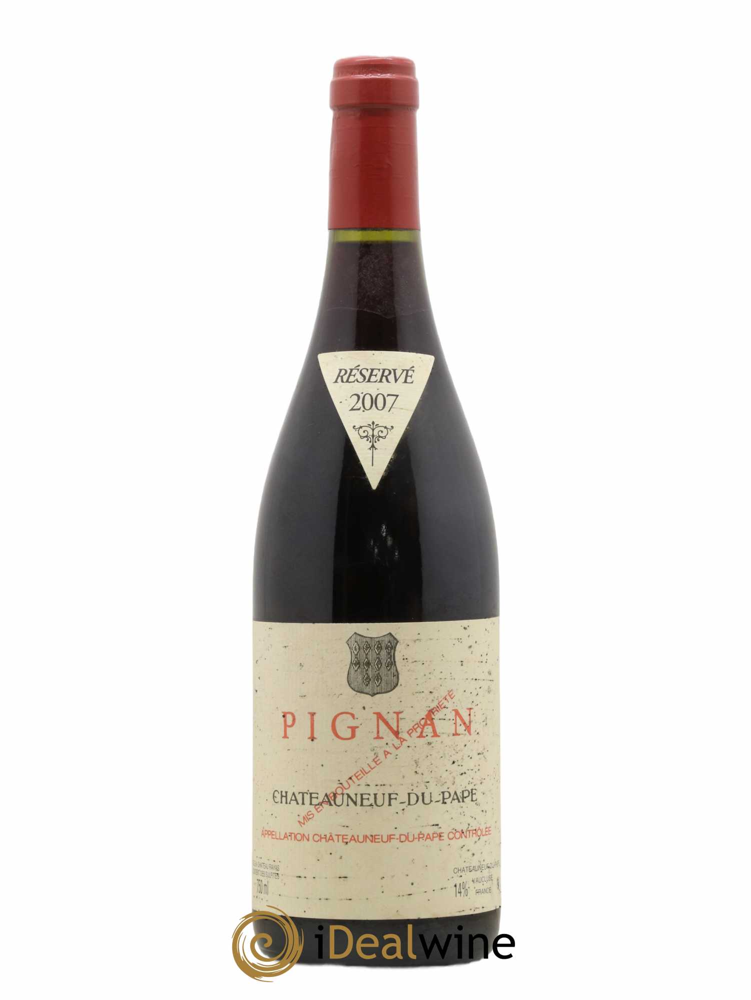 Châteauneuf-du-Pape Pignan Emmanuel Reynaud 2007 - Lot de 1 bouteille - 0