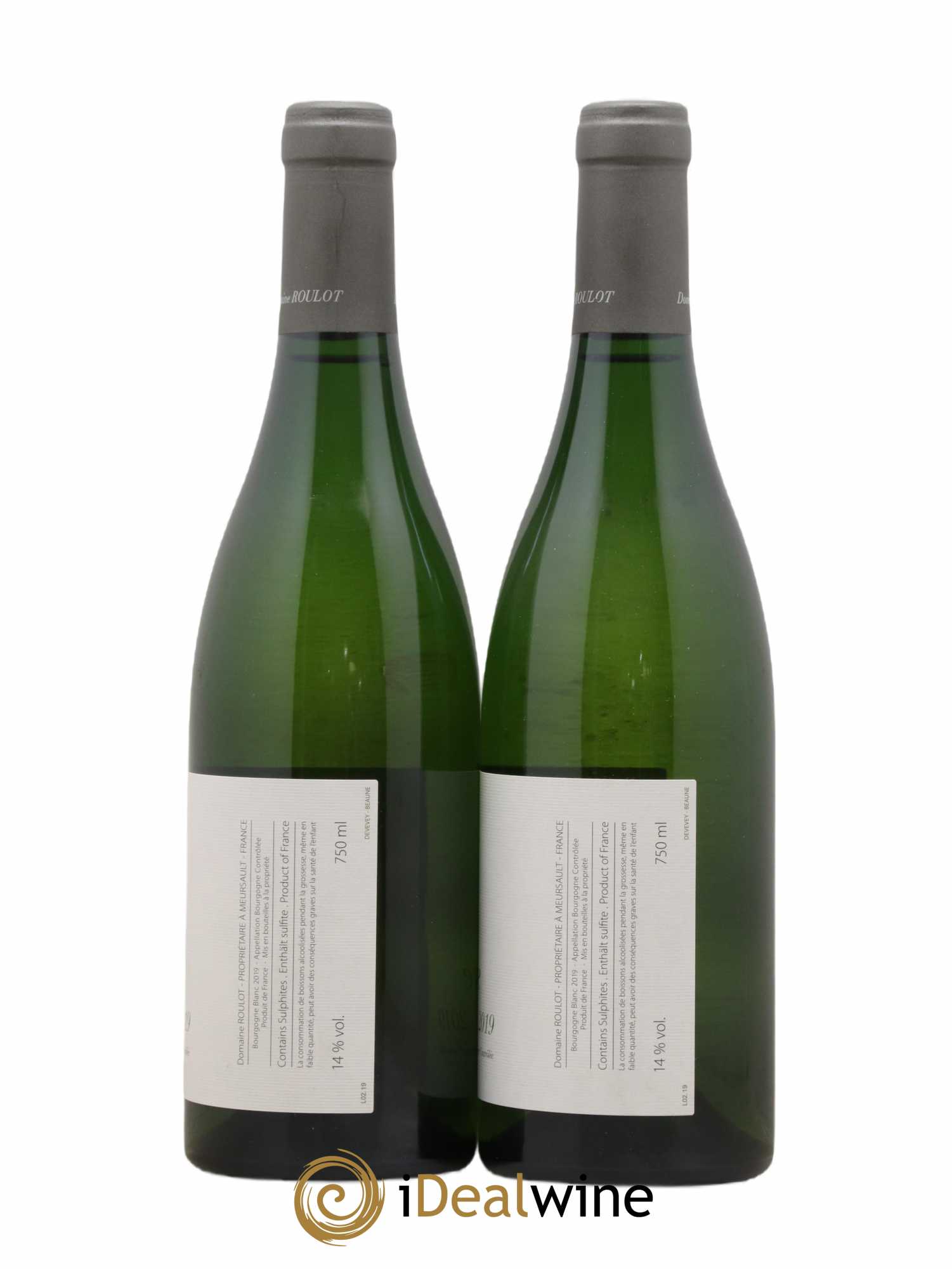 Bourgogne Roulot (Domaine) 2019 - Lot de 2 bouteilles - 1