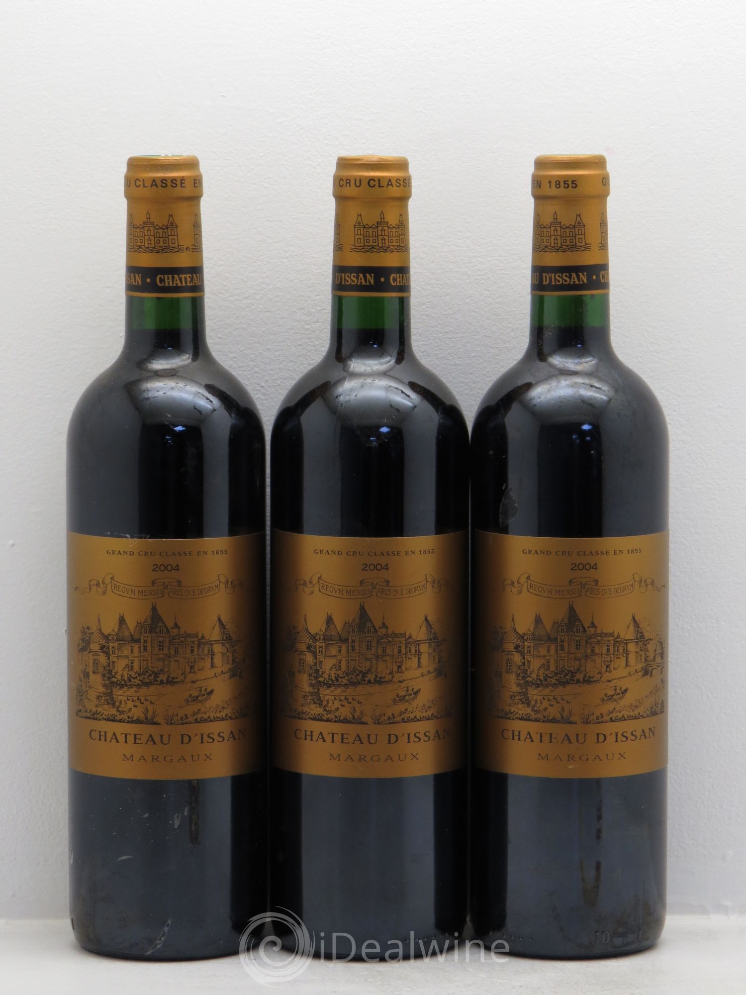 Château d'Issan 3ème Grand Cru Classé 2004 - Lot de 3 bouteilles - 0