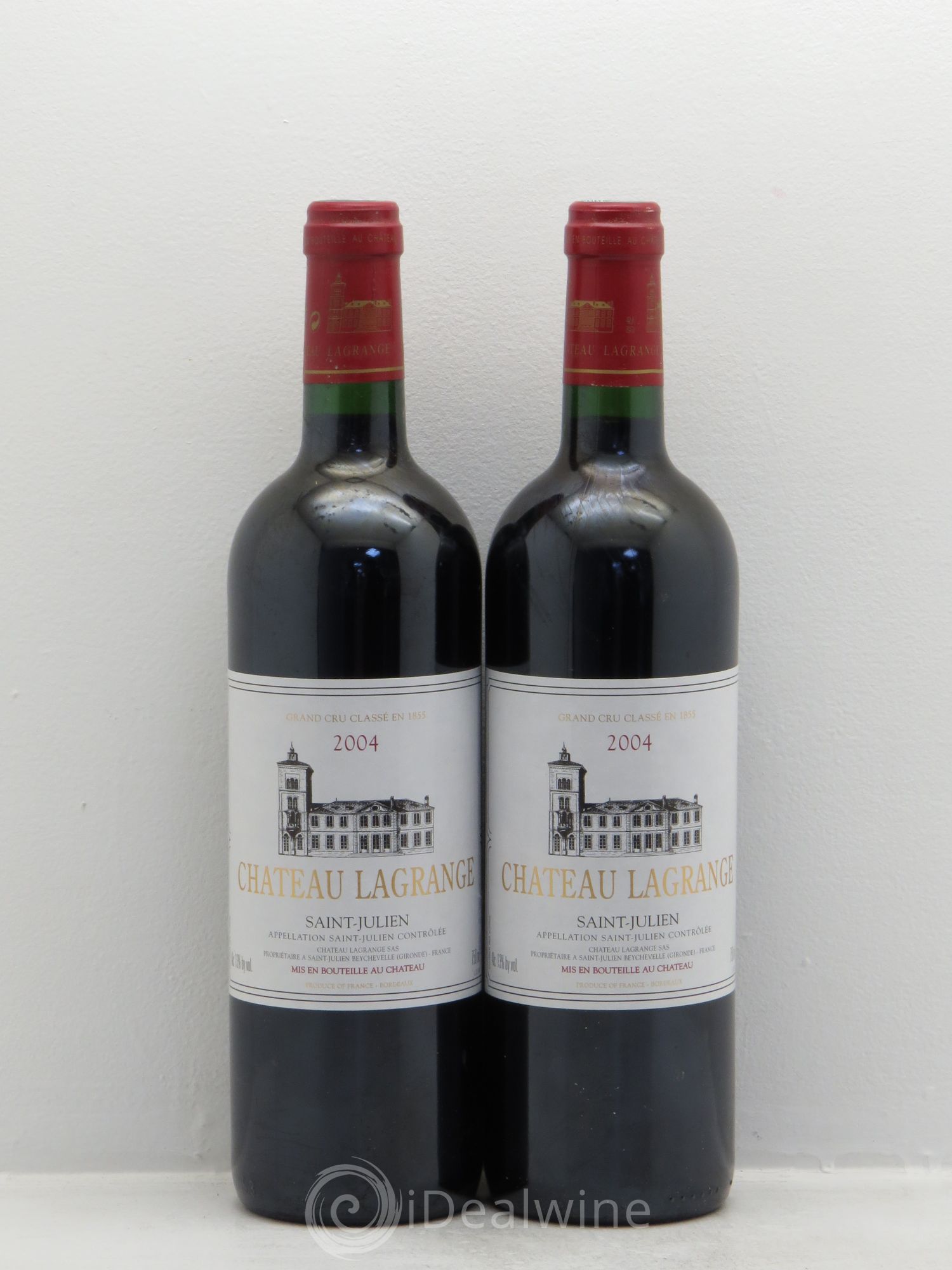Château Lagrange 3ème Grand Cru Classé 2004 - Lot de 2 bouteilles - 0