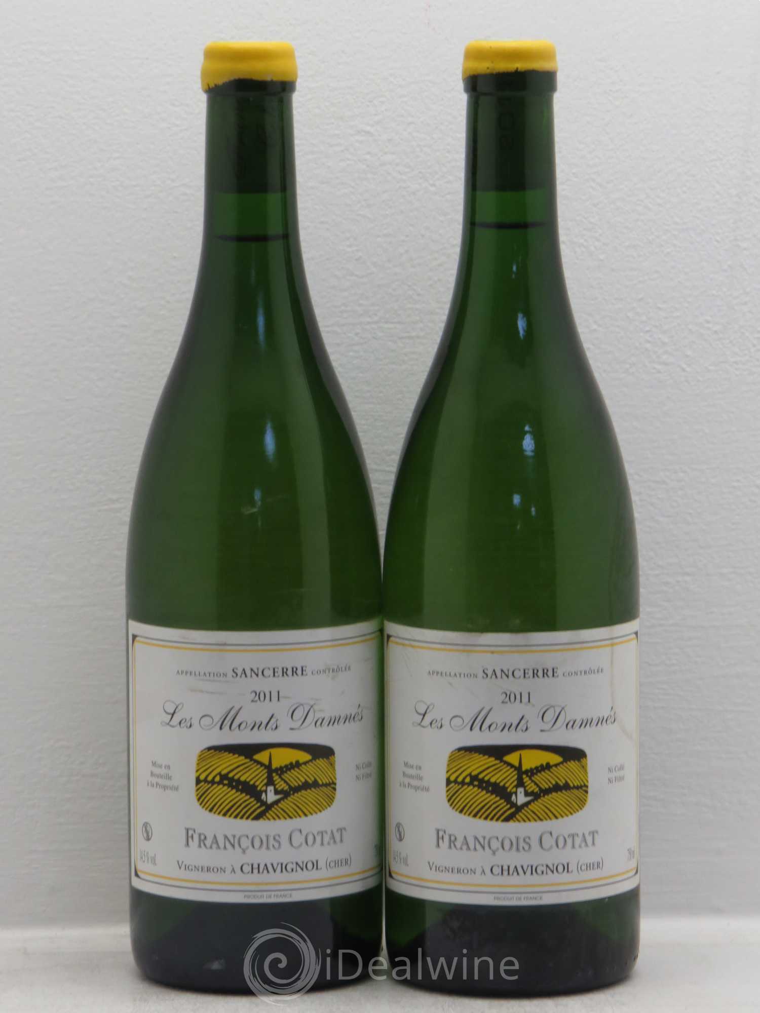 Sancerre Les Monts Damnés François Cotat 2011 - Lot de 2 bouteilles - 0