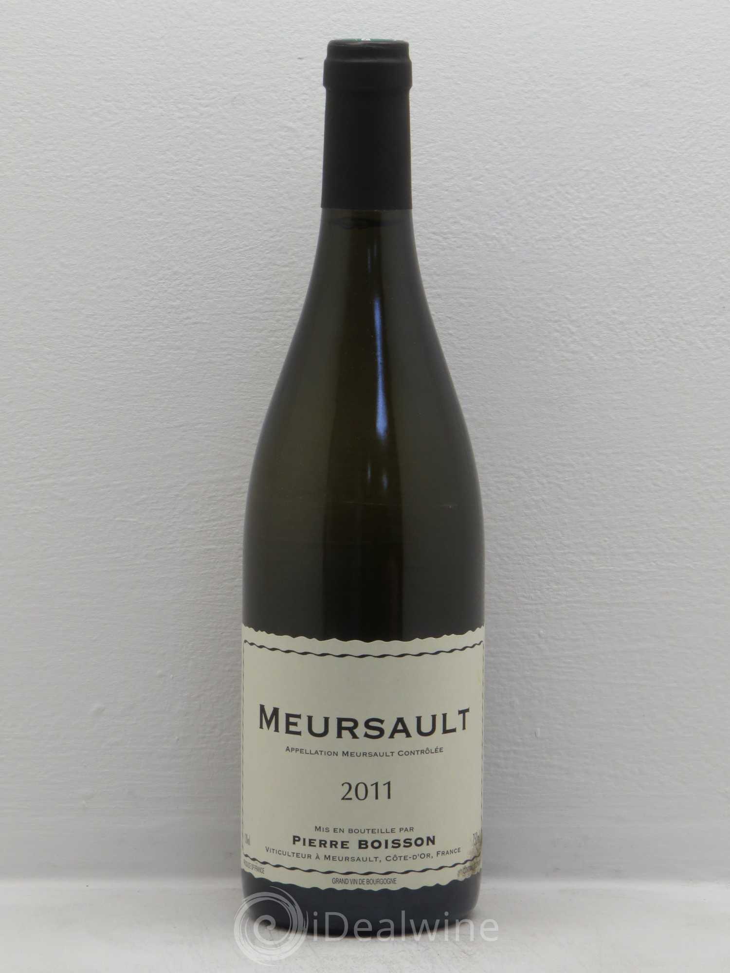 Meursault Pierre Boisson (Domaine) 2011 - Lot de 1 bouteille - 0