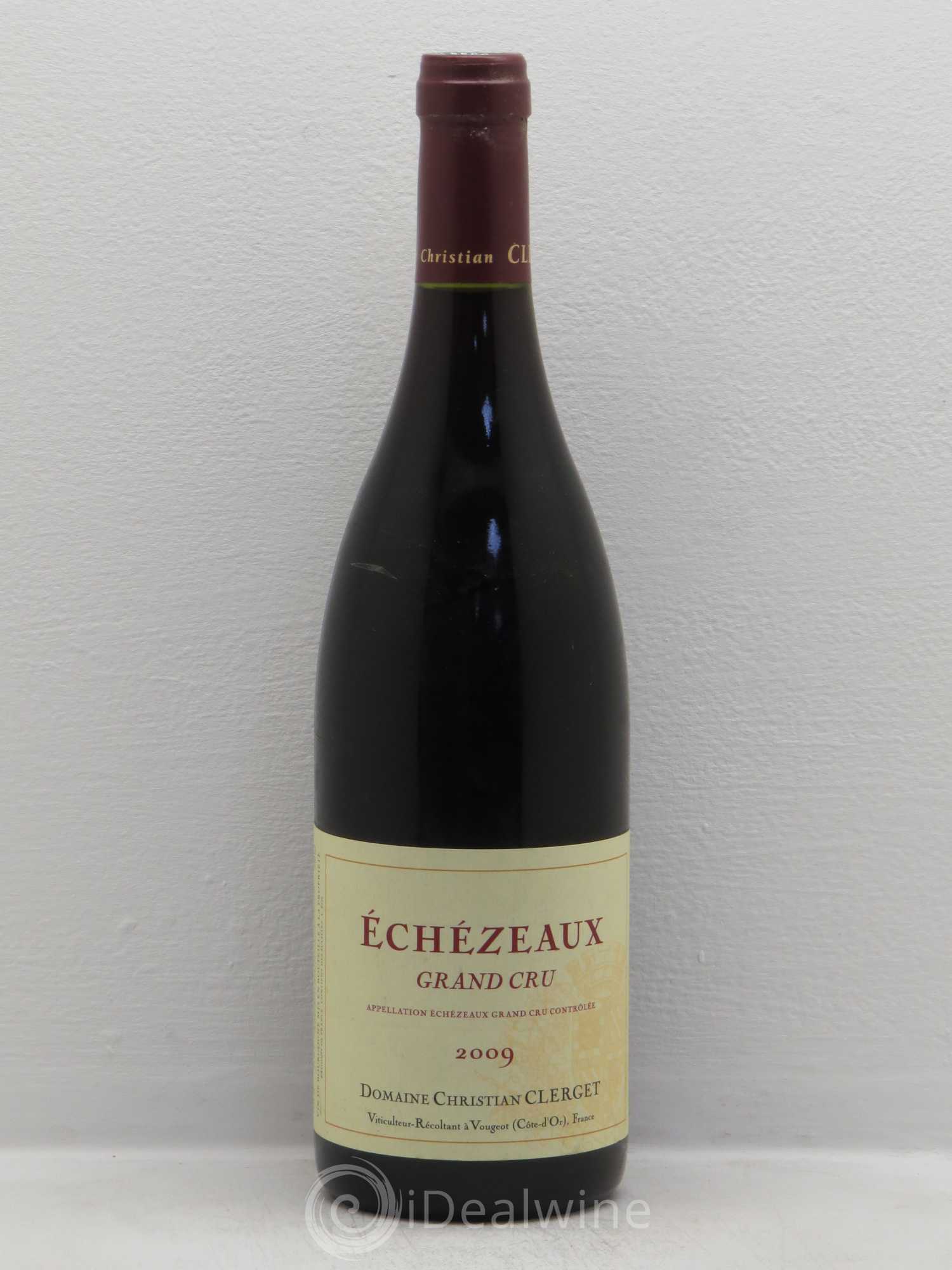 Echezeaux Grand Cru Christian Clerget 2009 - Lot de 1 bouteille - 0