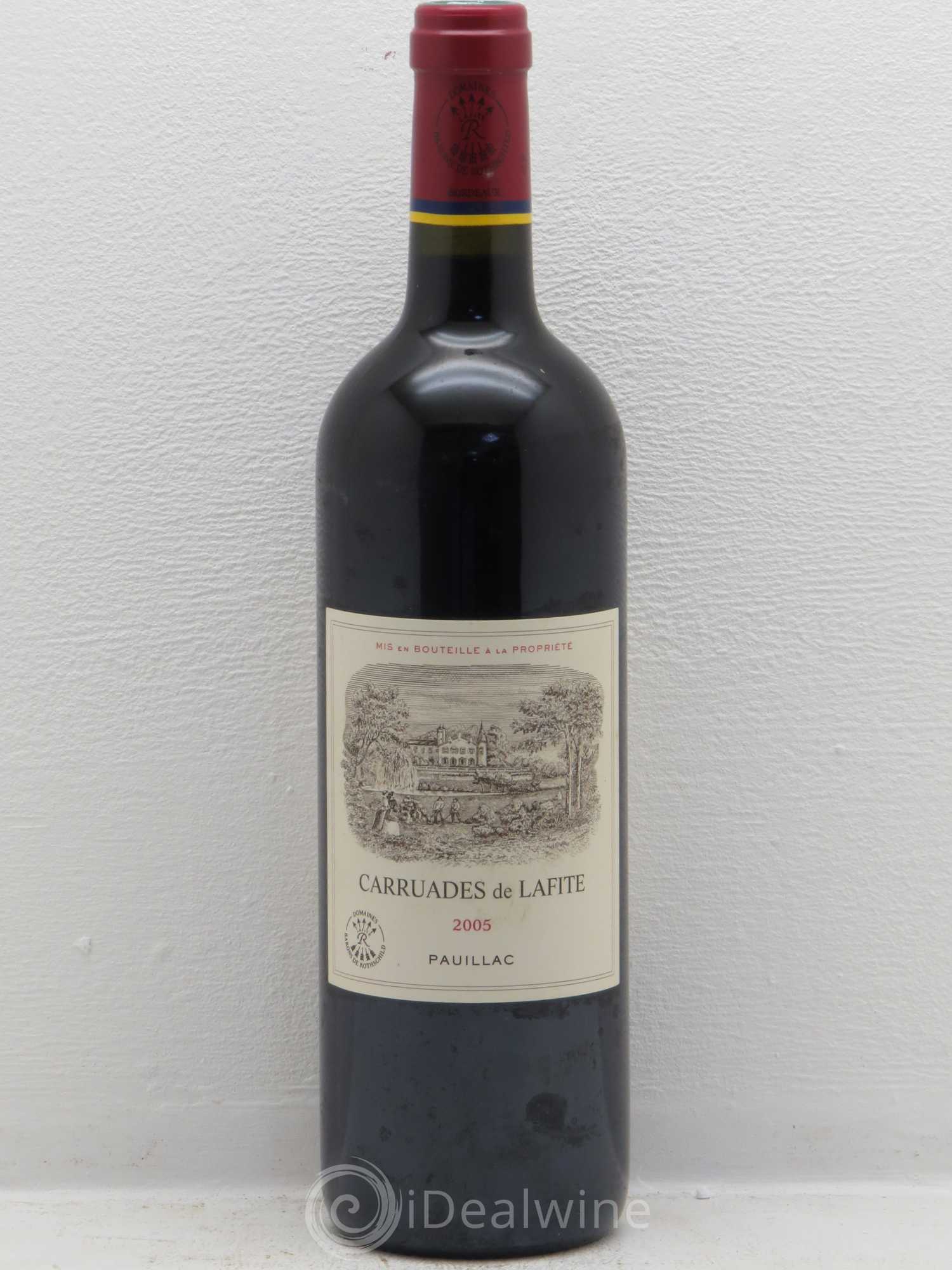 Carruades de Lafite Rothschild Second Vin 2005 - Lot de 1 bouteille - 0