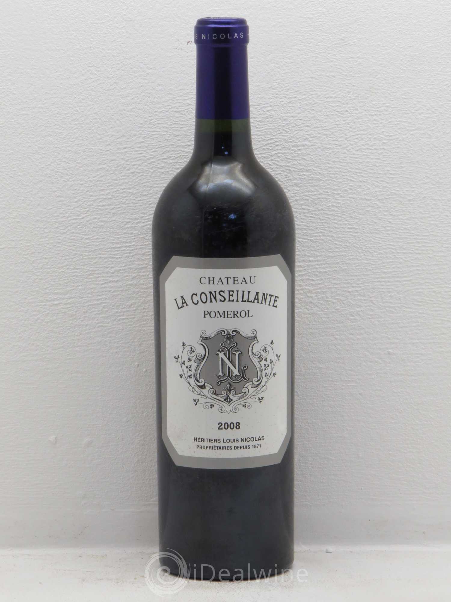 Château la Conseillante 2008 - Lot de 1 bouteille - 0